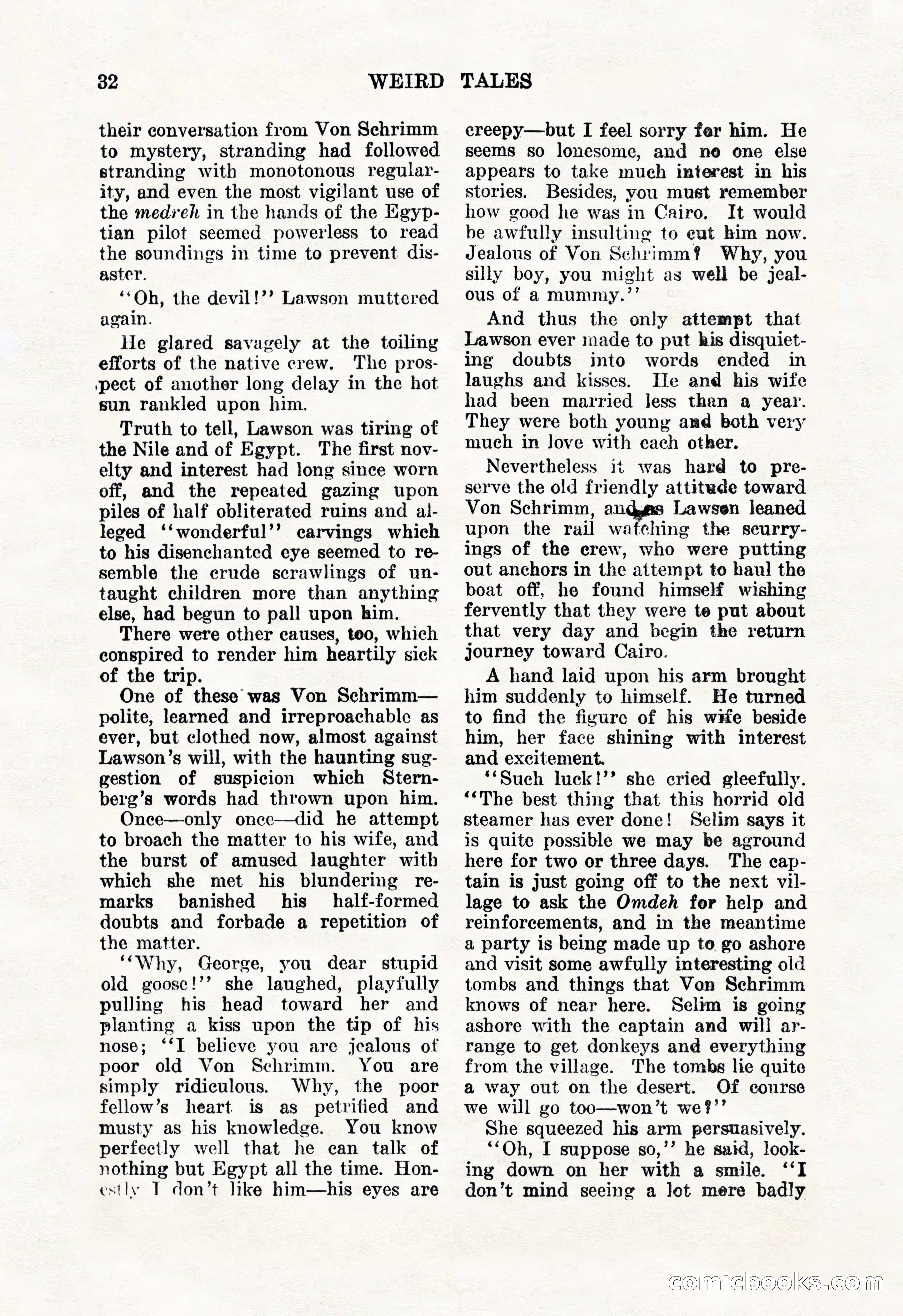 Weird Tales, January 1926 — page 34 of 148