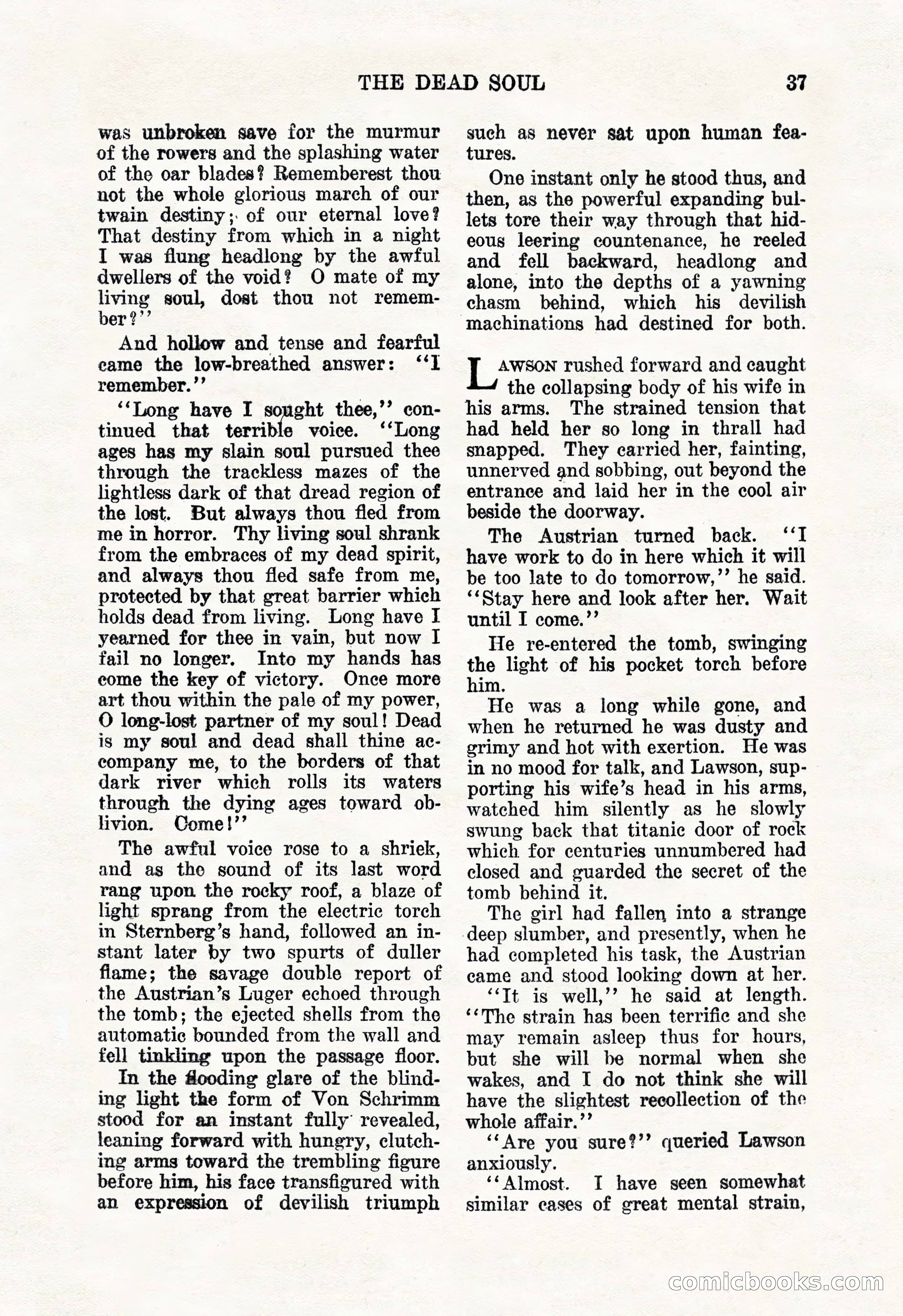 Weird Tales, January 1926 — page 39 of 148