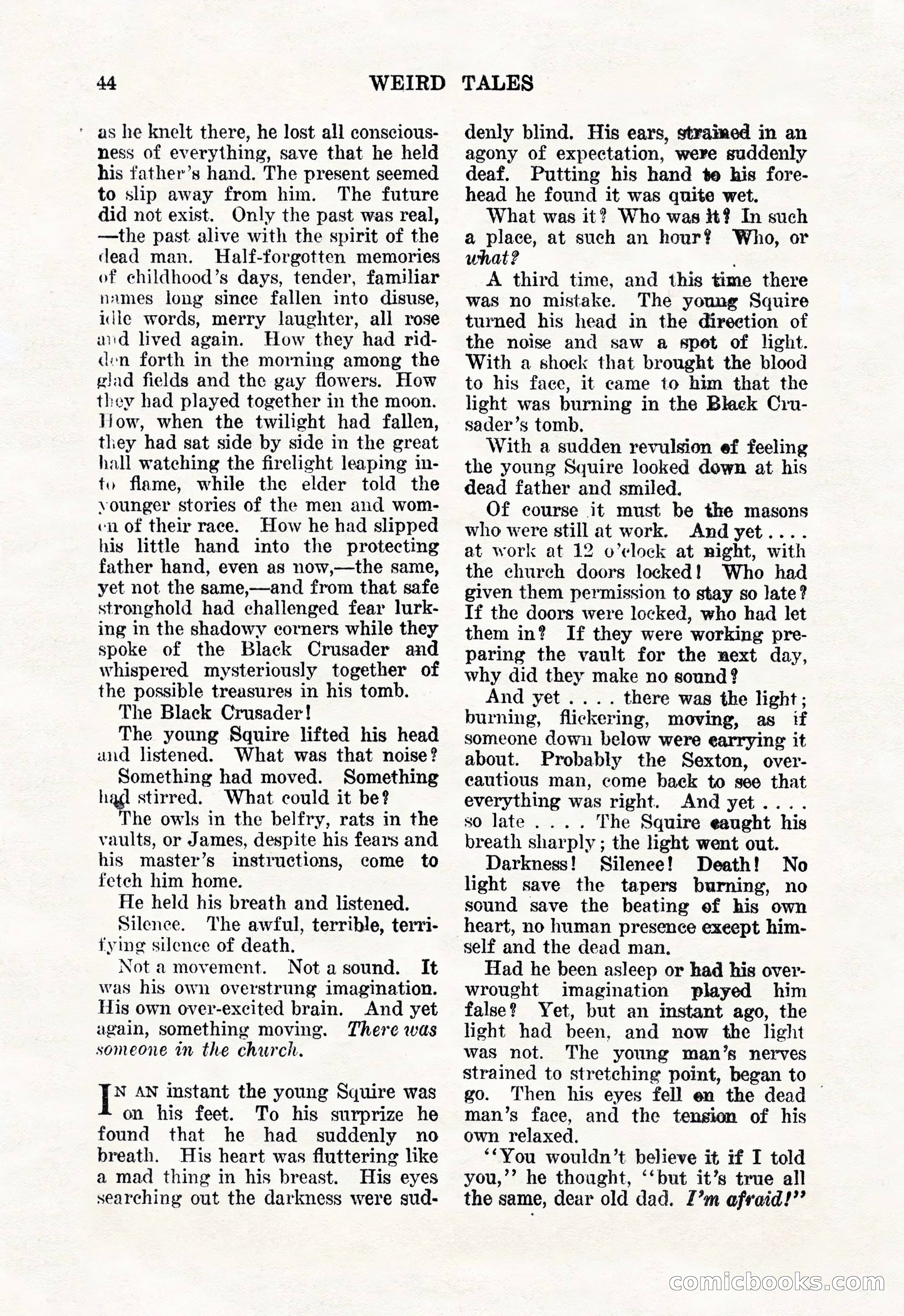Weird Tales, January 1926 — page 46 of 148