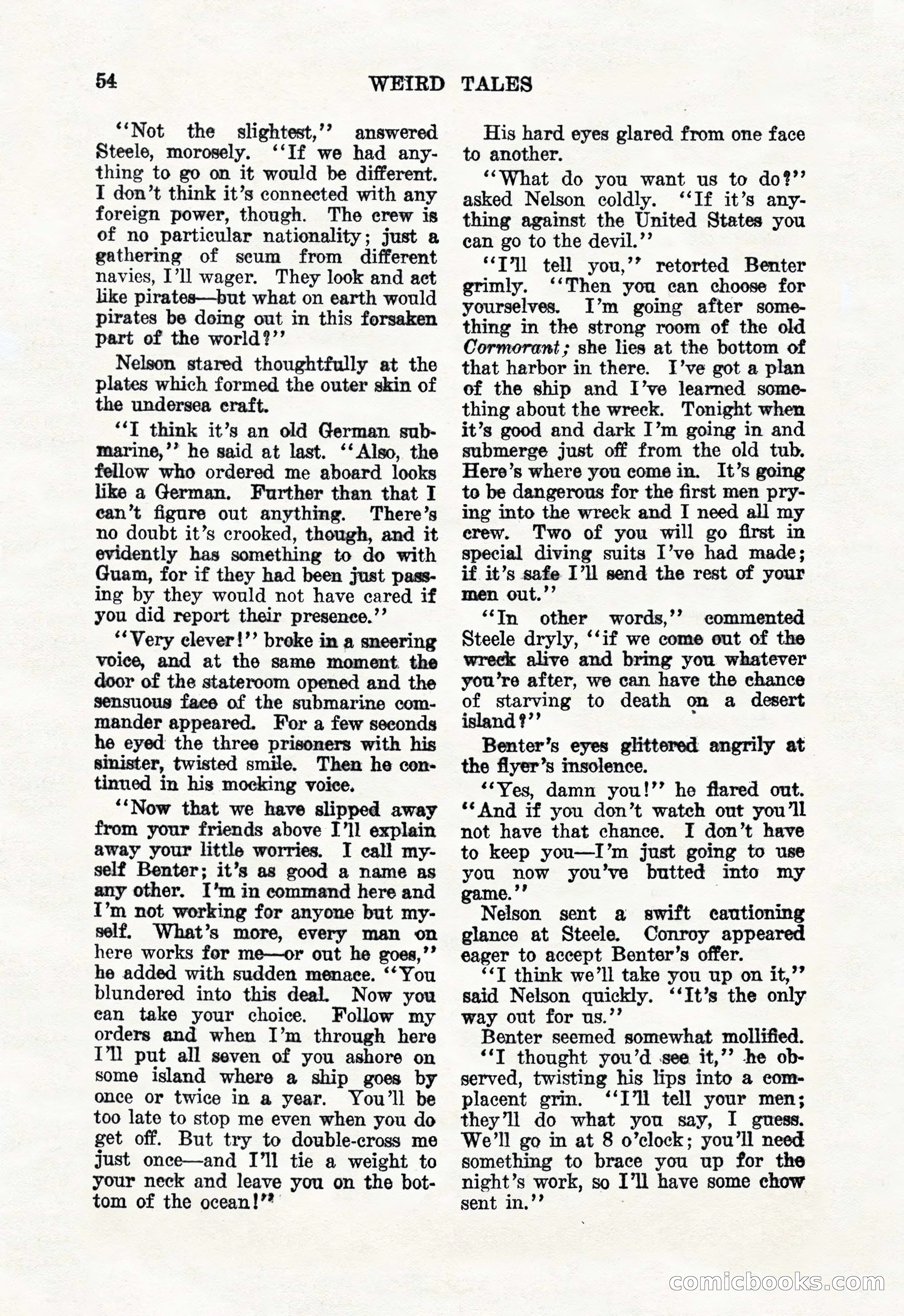 Weird Tales, January 1926 — page 56 of 148