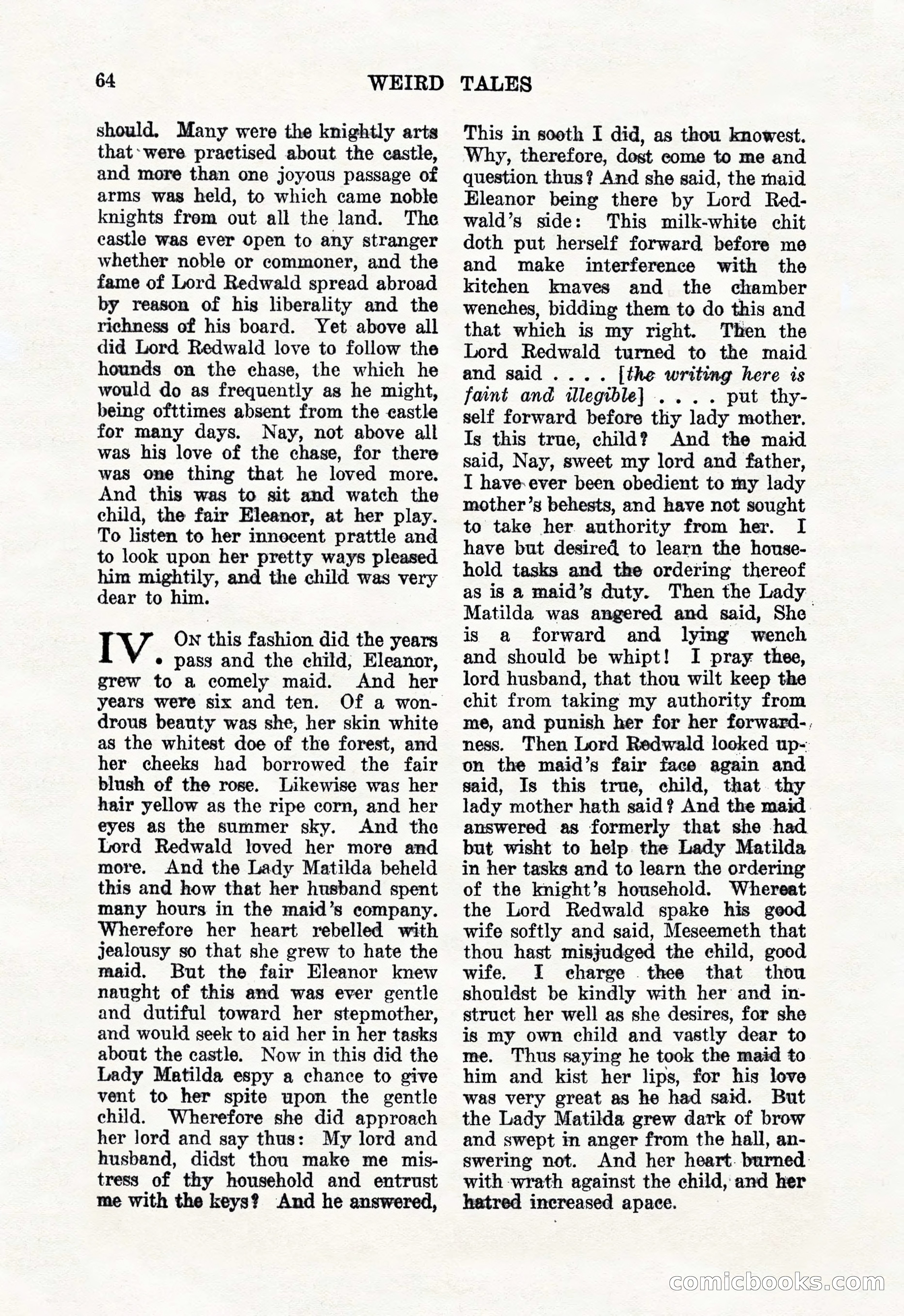 Weird Tales, January 1926 — page 66 of 148