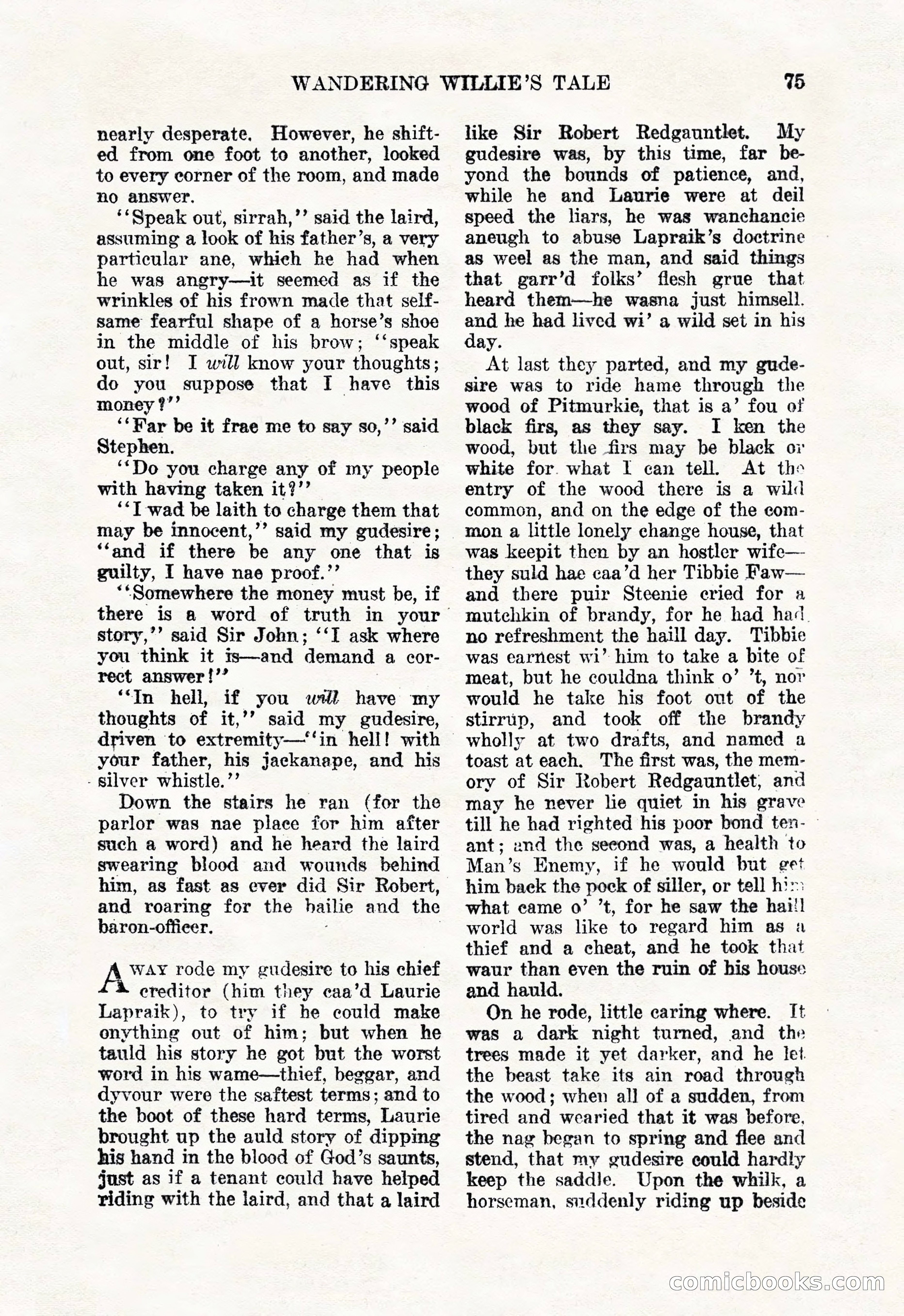 Weird Tales, January 1926 — page 77 of 148