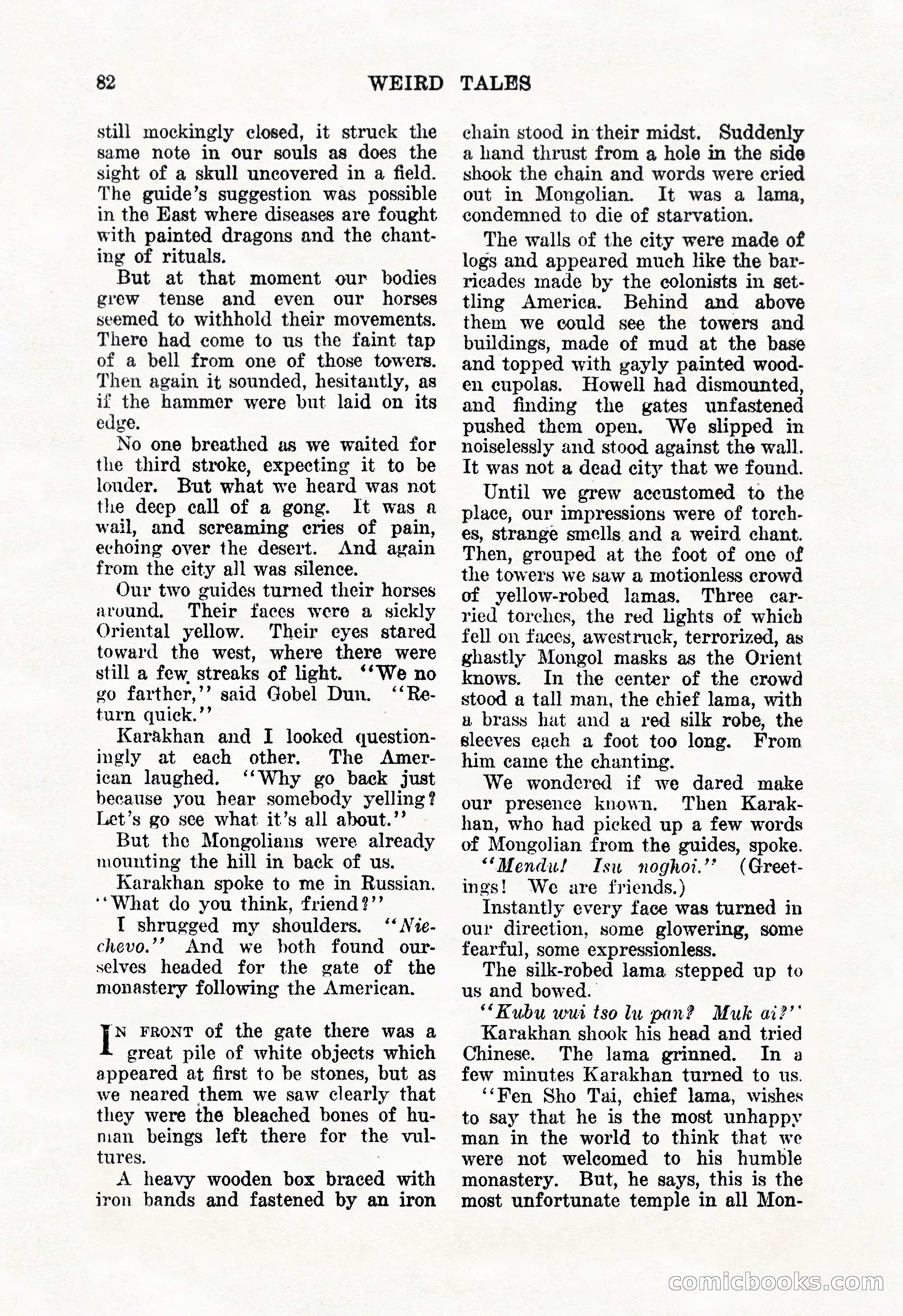 Weird Tales, January 1926 — page 84 of 148