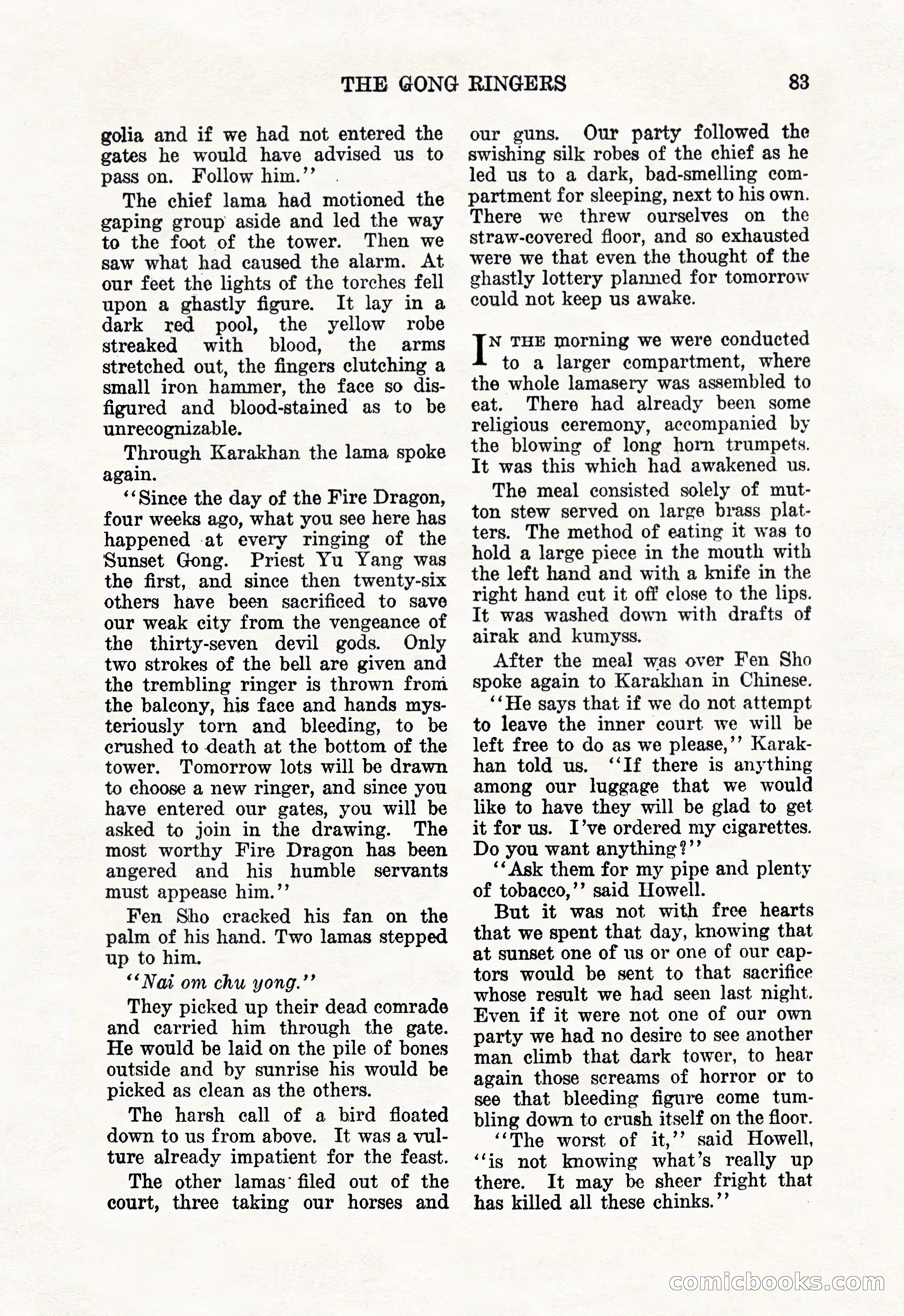 Weird Tales, January 1926 — page 85 of 148