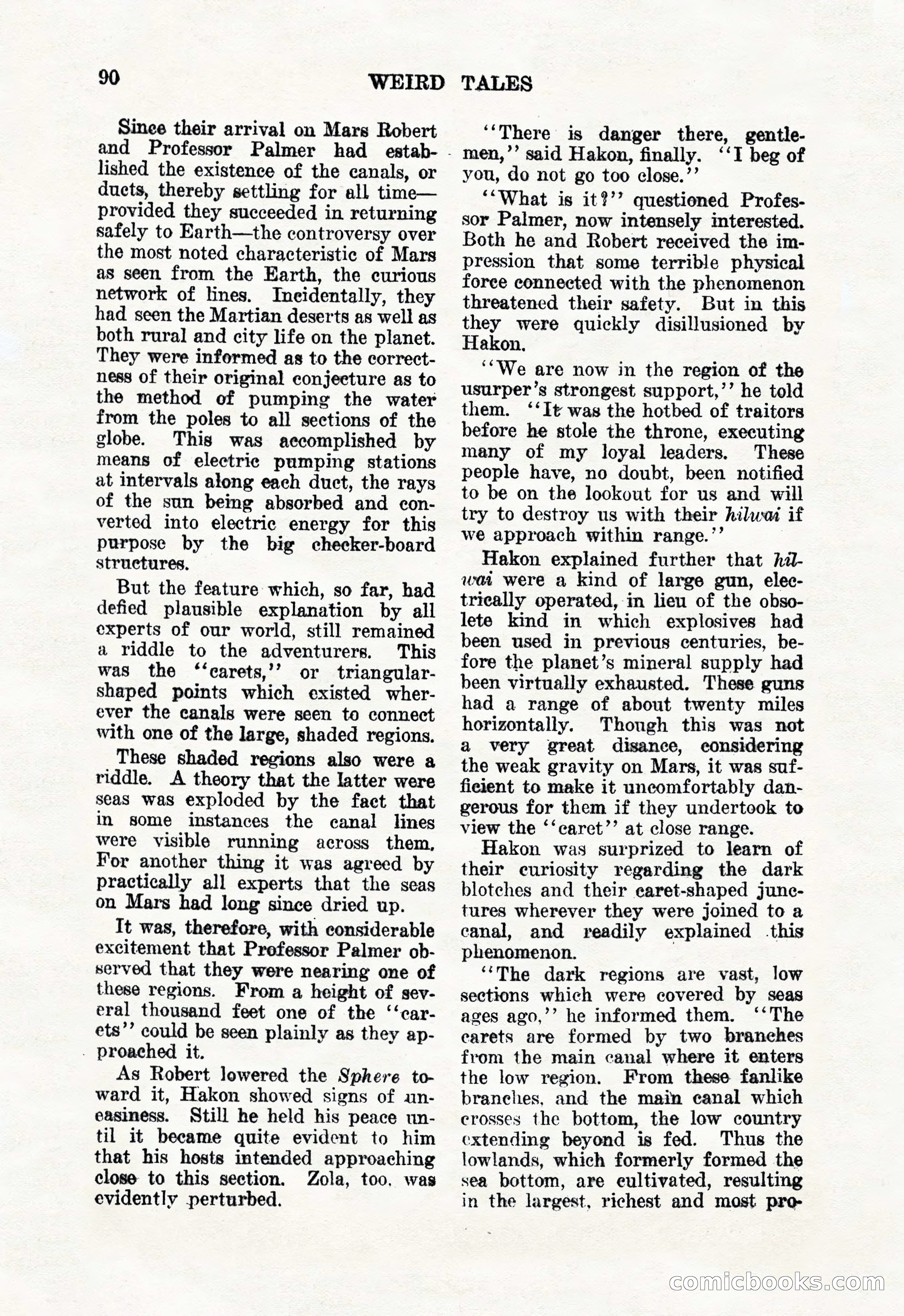 Weird Tales, January 1926 — page 92 of 148