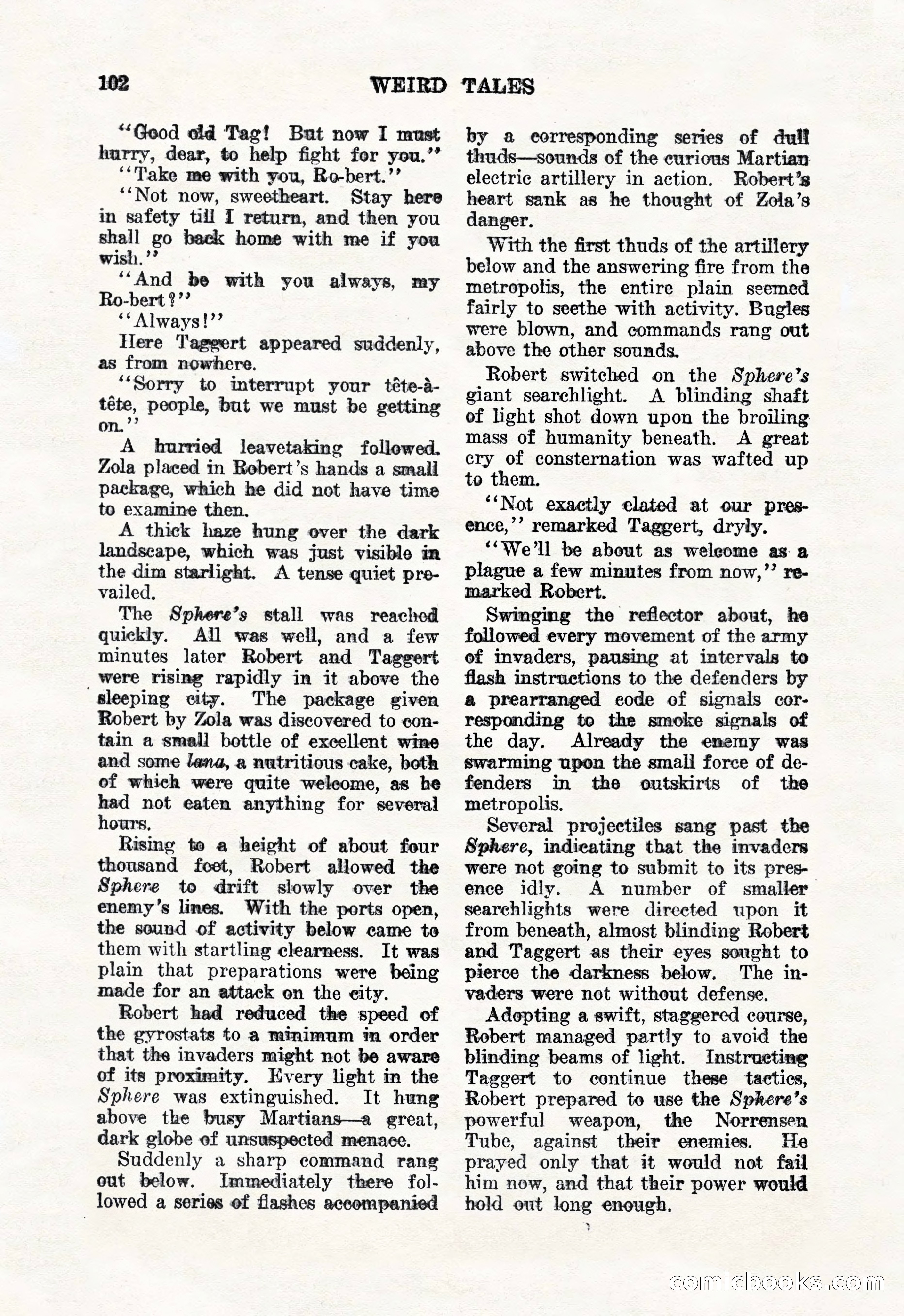 Weird Tales, January 1926 — page 104 of 148