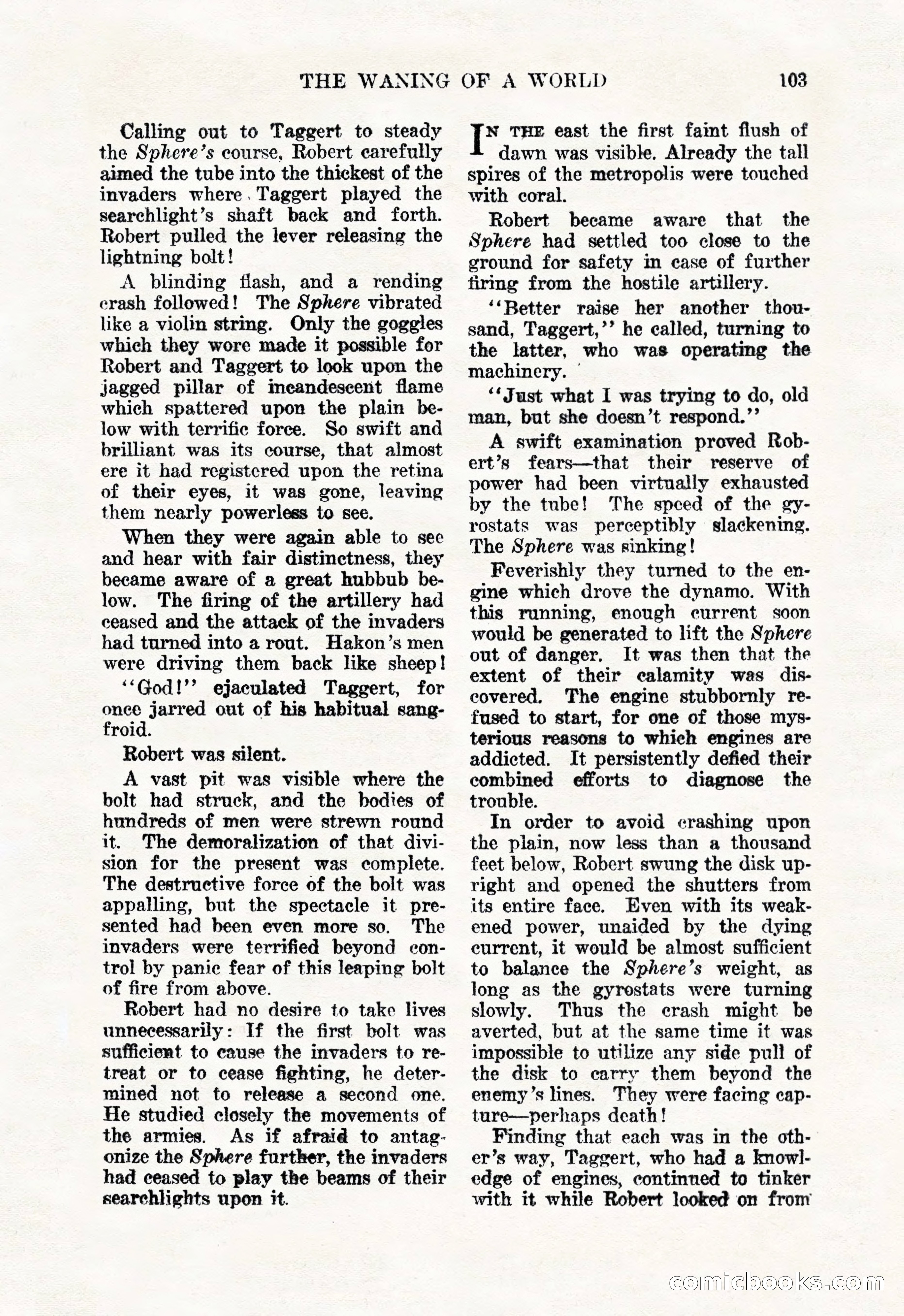 Weird Tales, January 1926 — page 105 of 148
