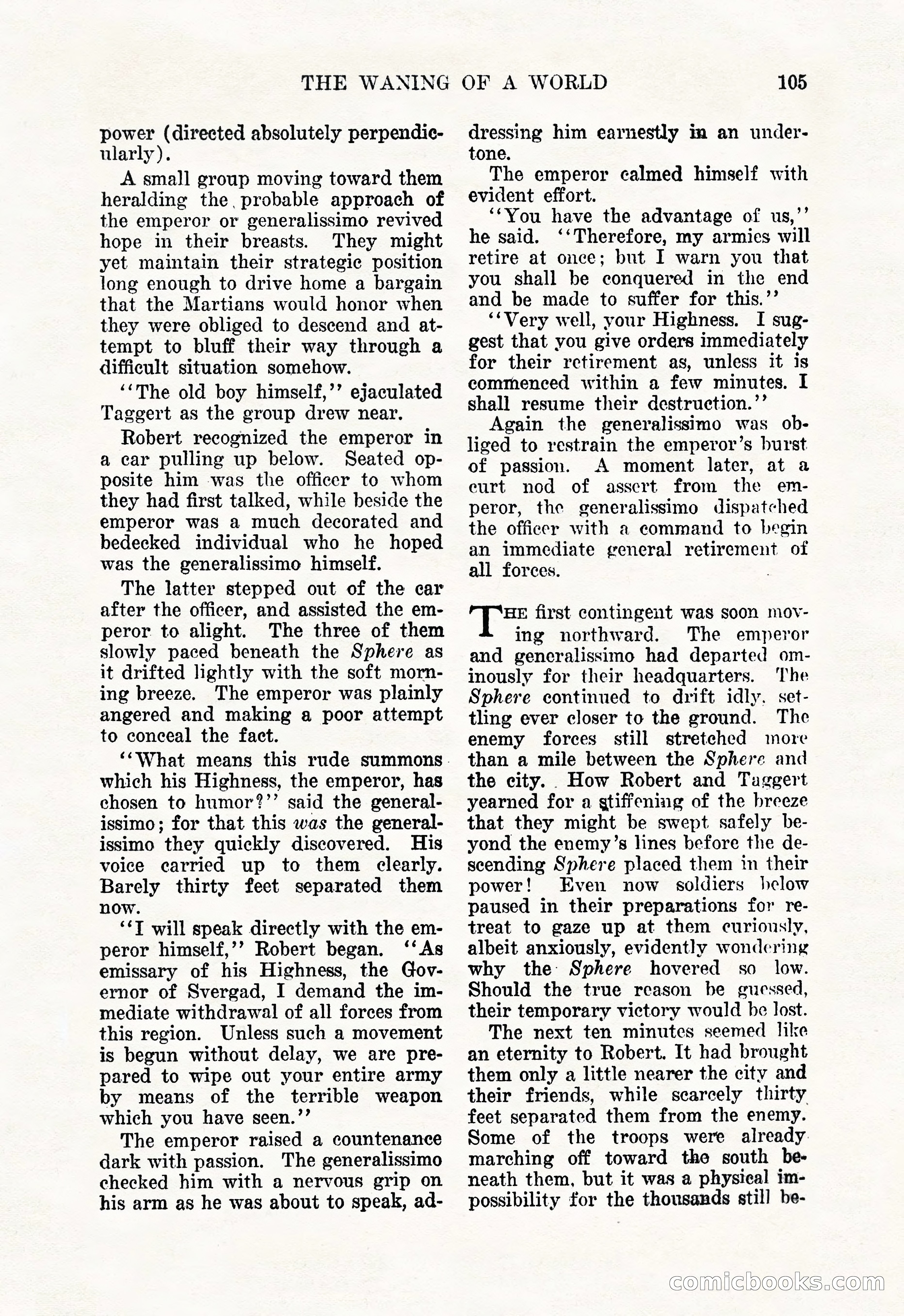Weird Tales, January 1926 — page 107 of 148