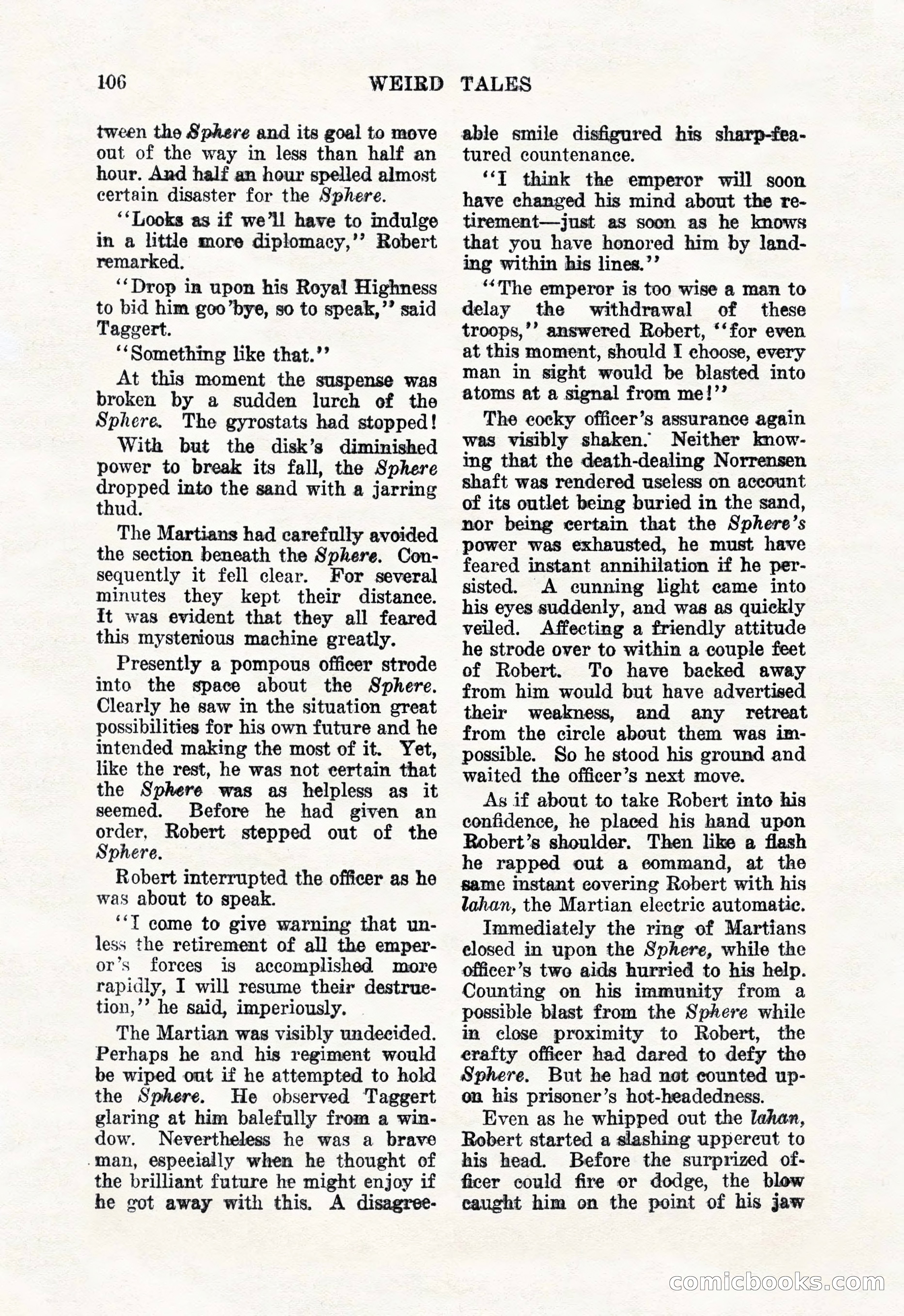 Weird Tales, January 1926 — page 108 of 148