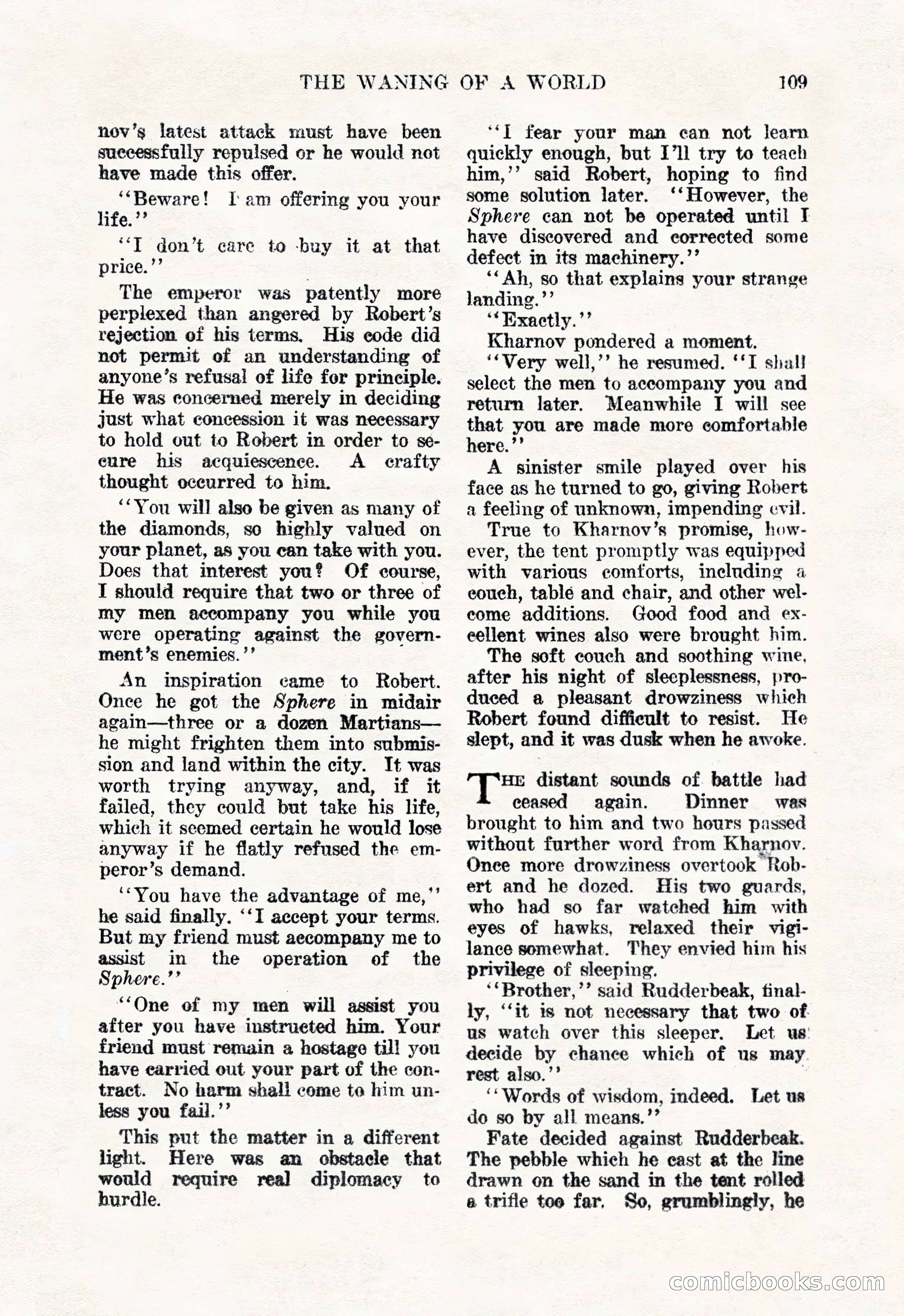 Weird Tales, January 1926 — page 111 of 148