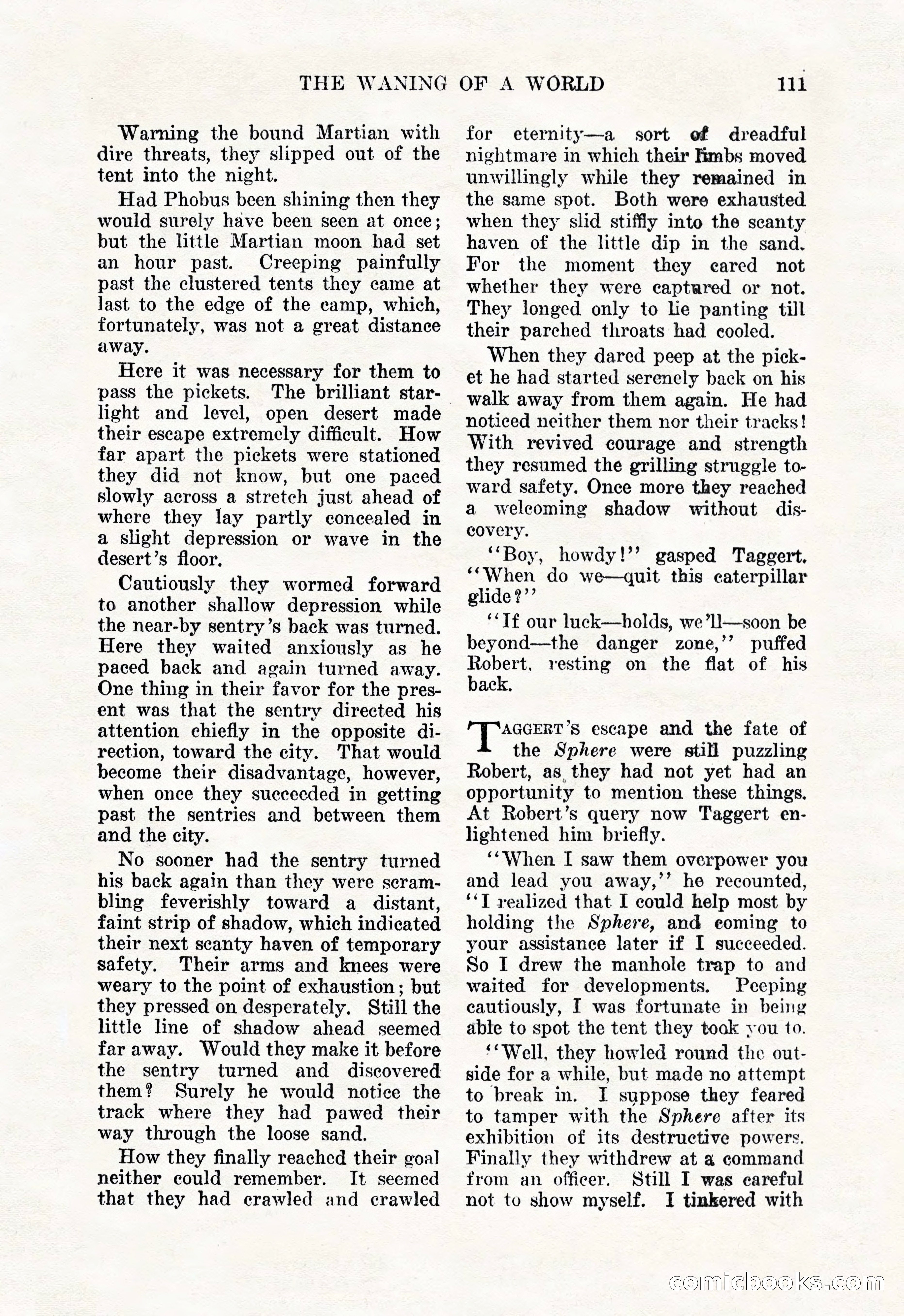 Weird Tales, January 1926 — page 113 of 148