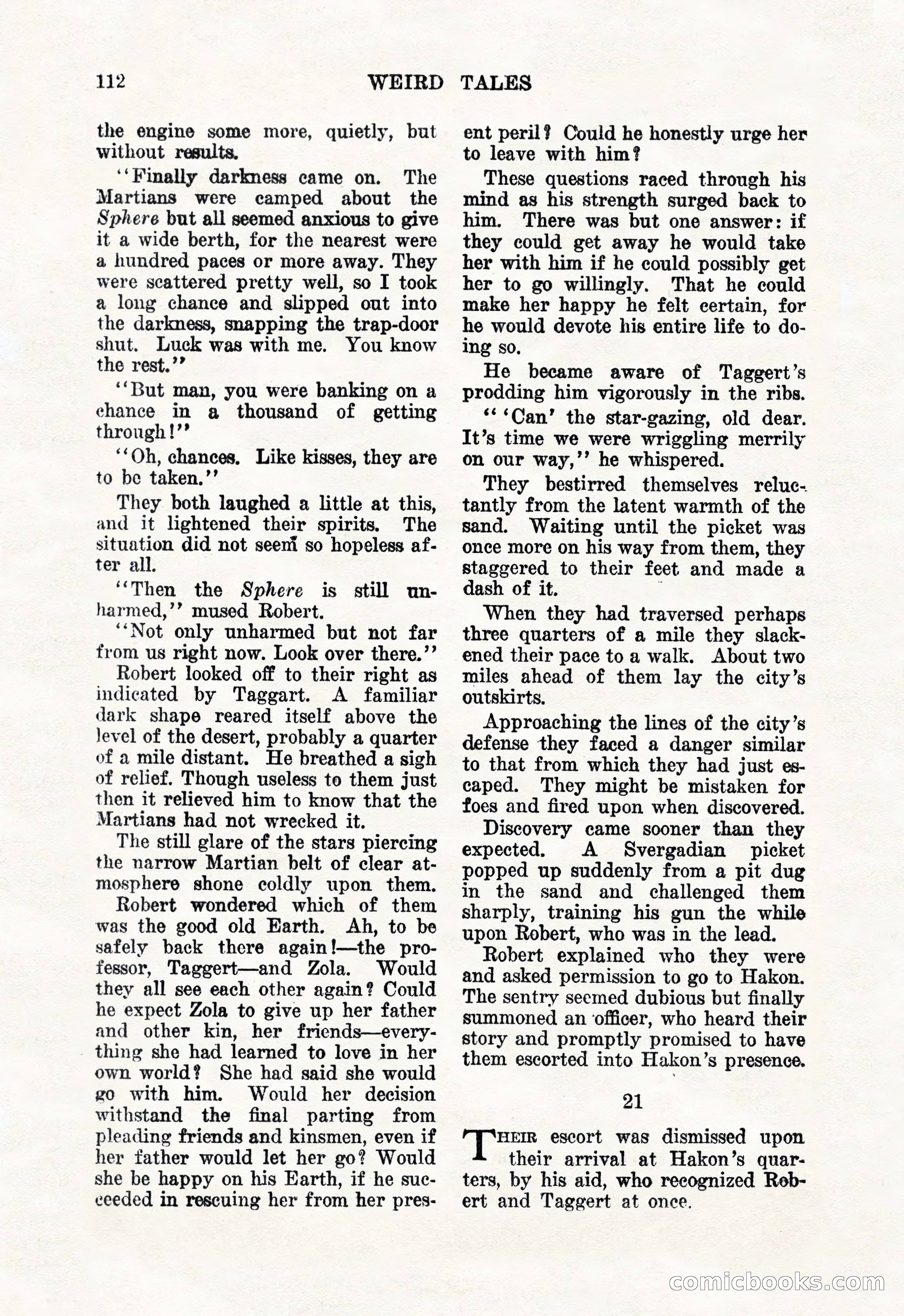 Weird Tales, January 1926 — page 114 of 148