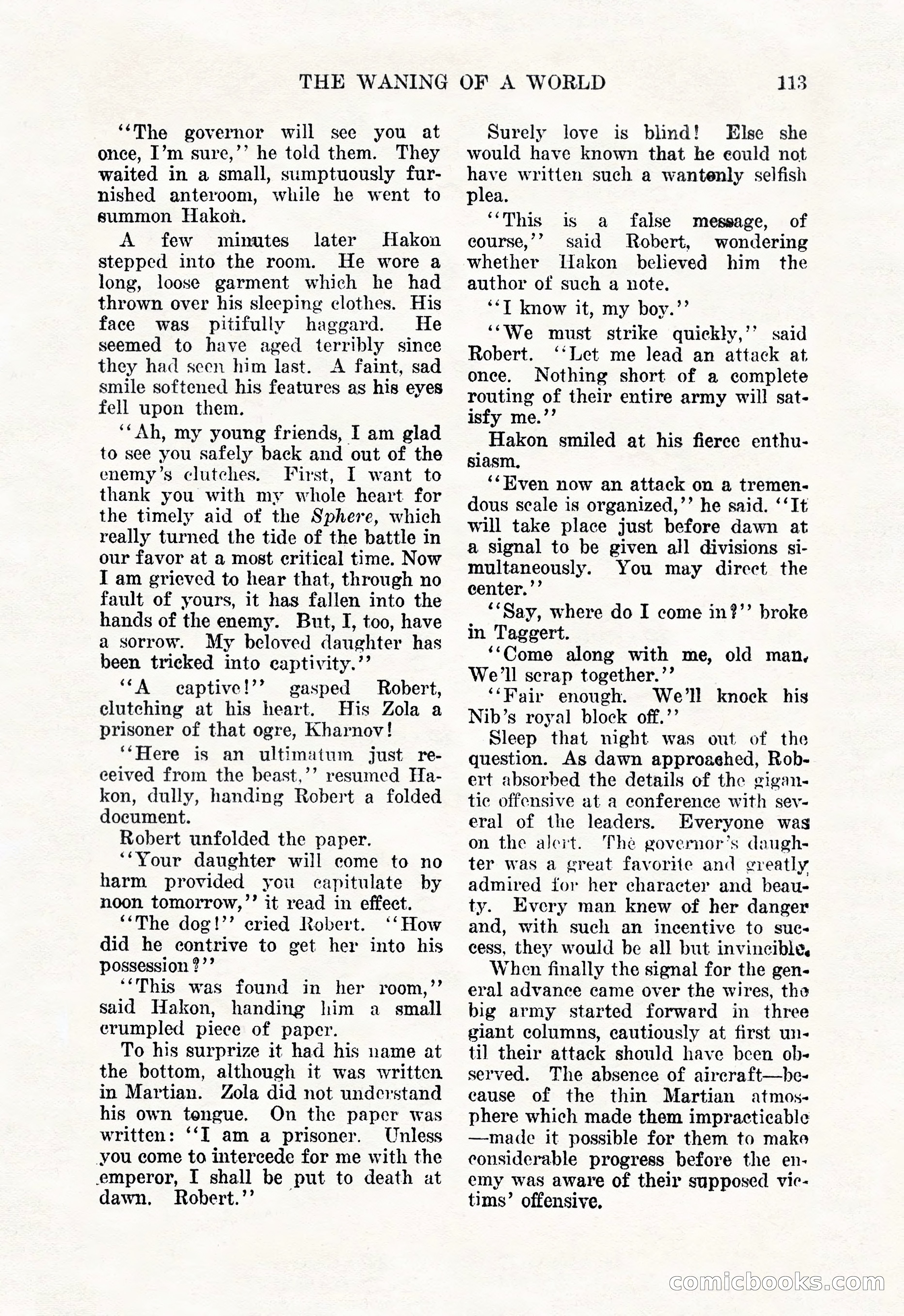Weird Tales, January 1926 — page 115 of 148
