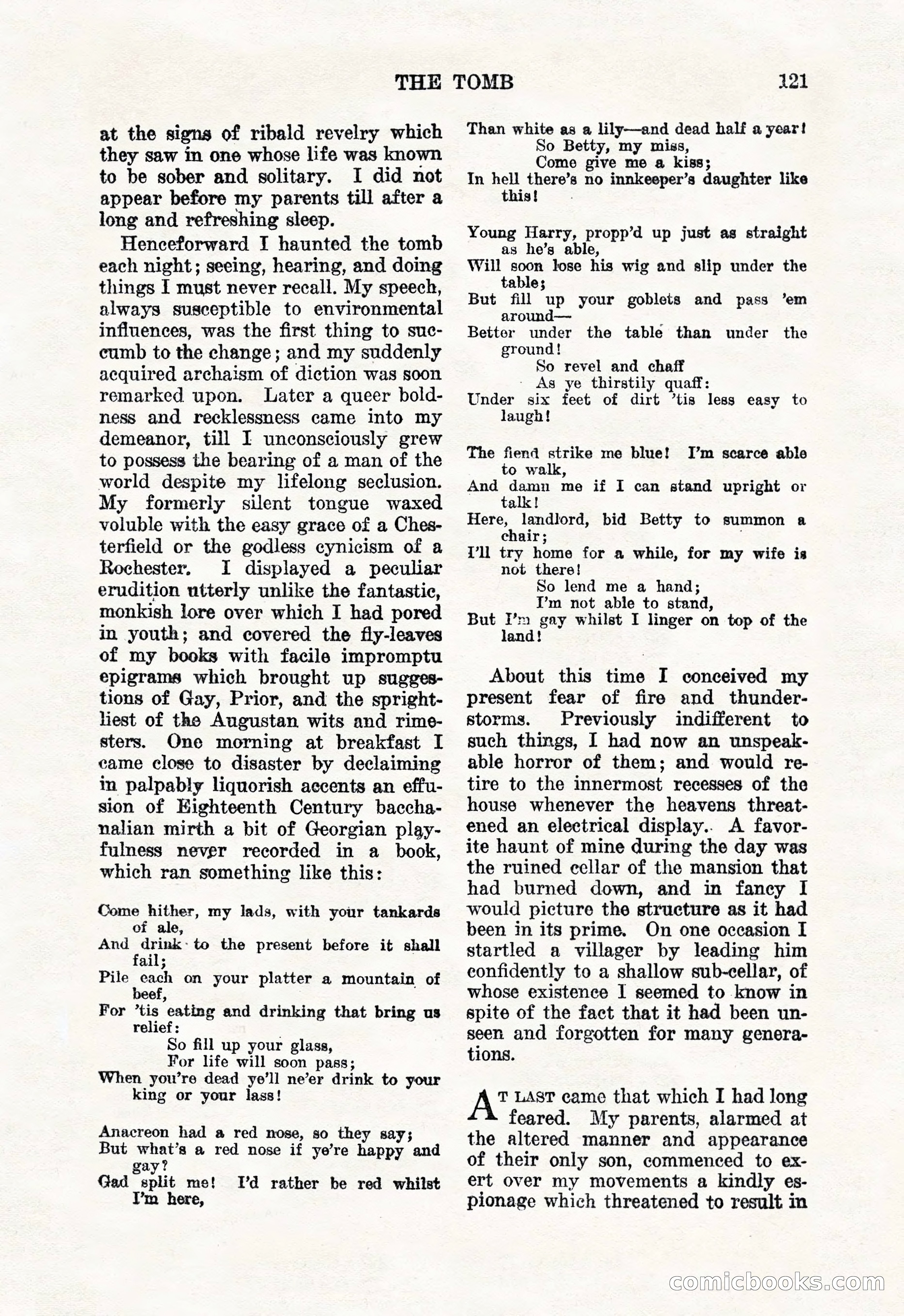Weird Tales, January 1926 — page 123 of 148