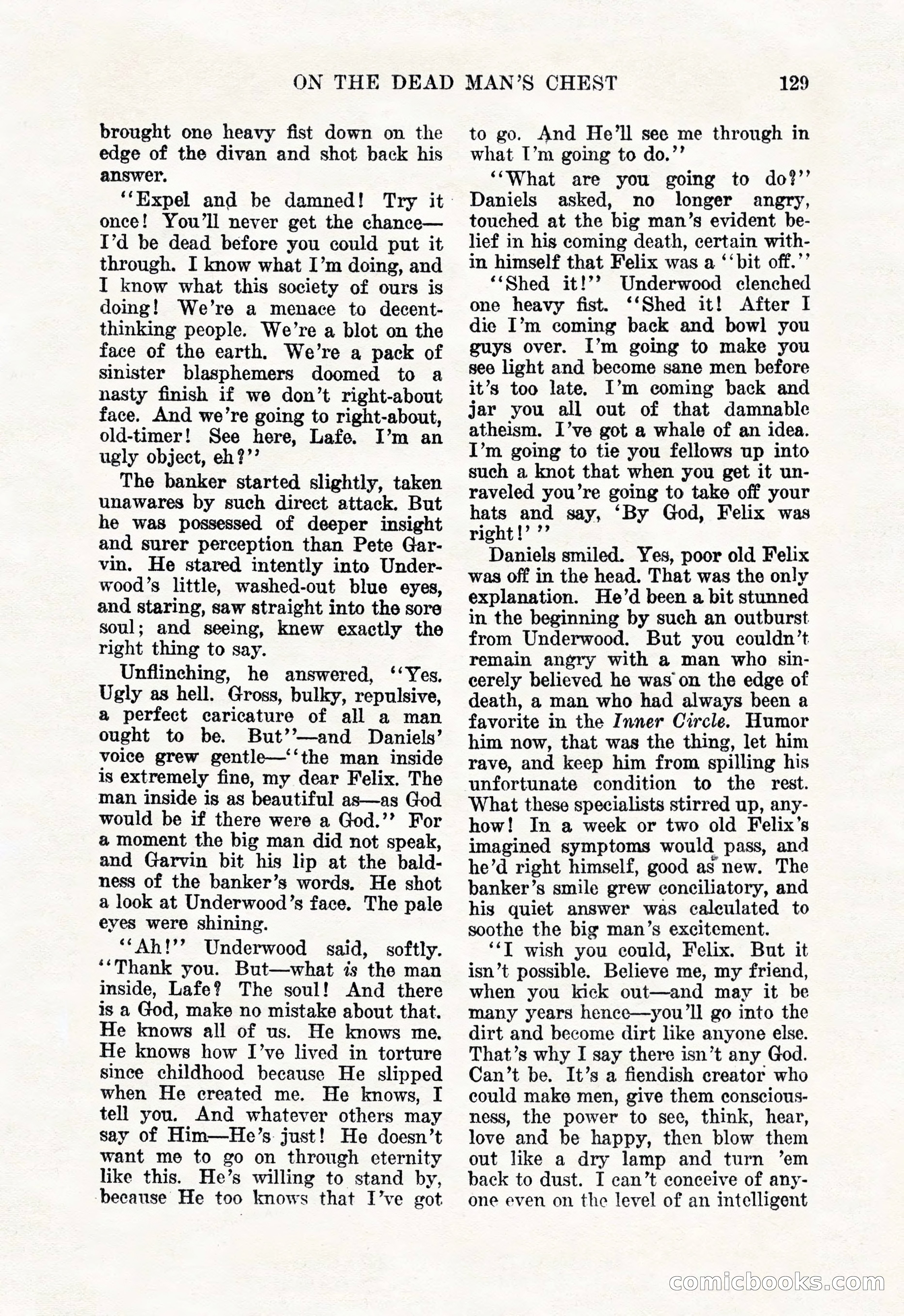 Weird Tales, January 1926 — page 131 of 148