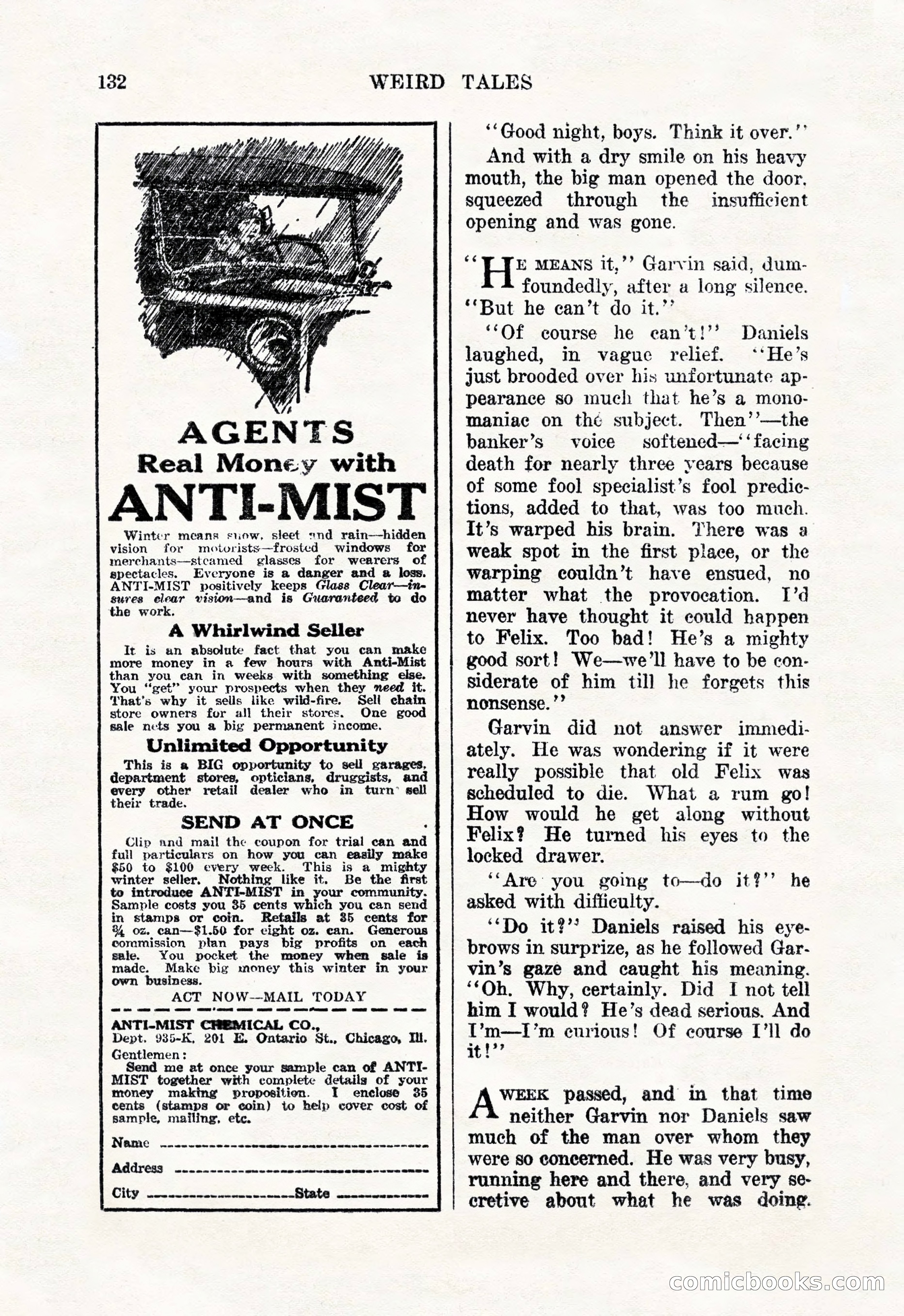Weird Tales, January 1926 — page 134 of 148