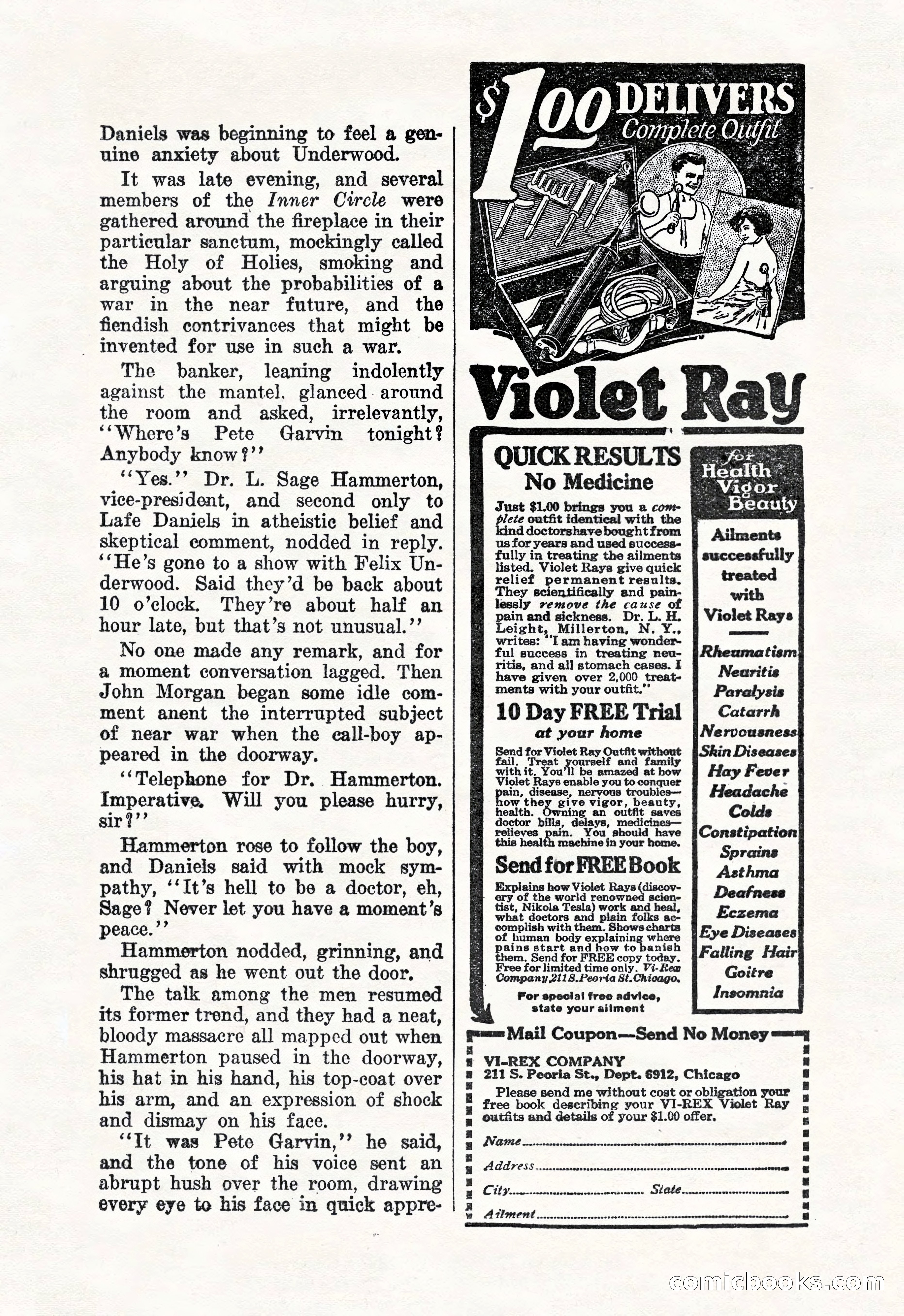 Weird Tales, January 1926 — page 135 of 148