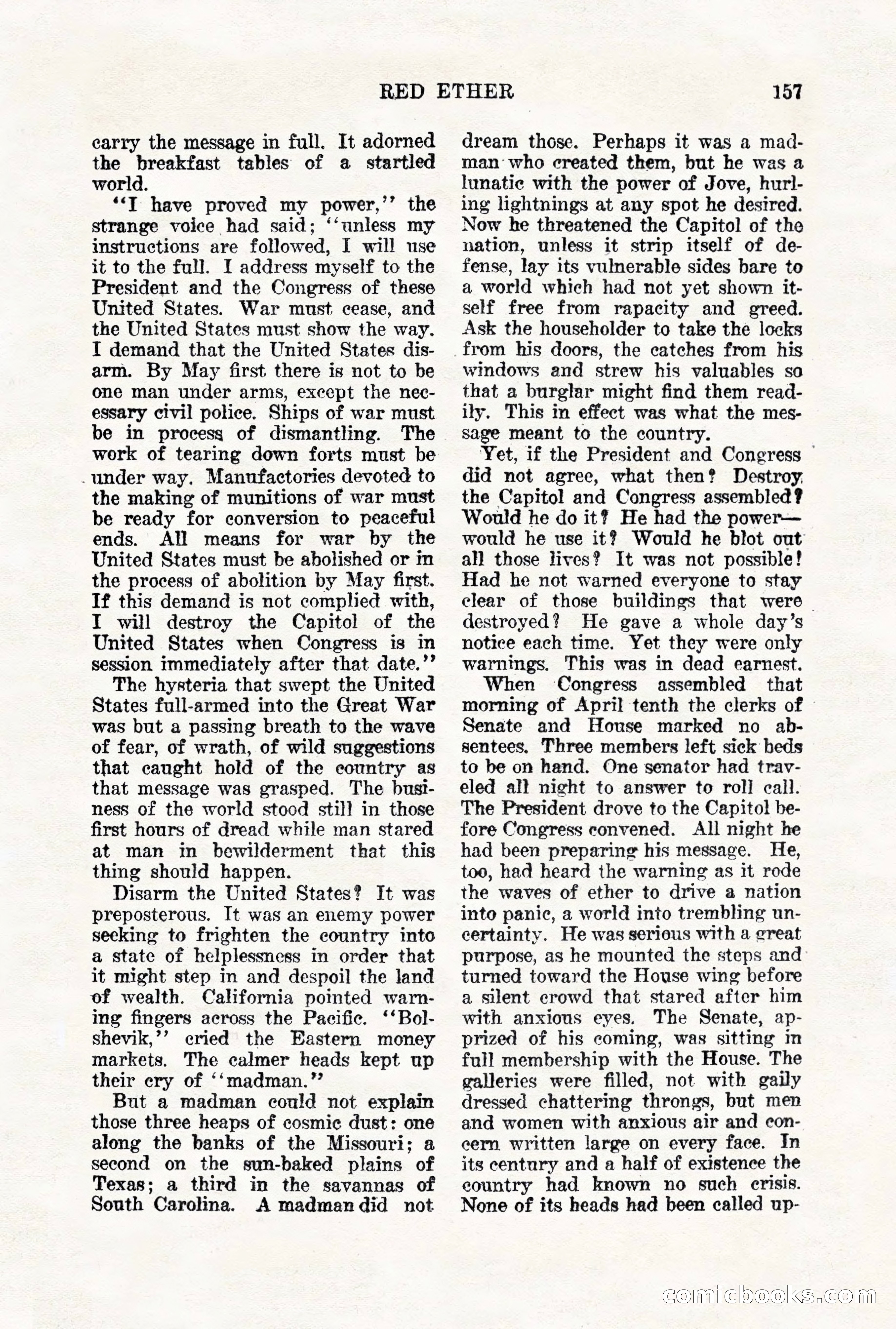 Weird Tales, Vol. VII, No. 2 — page 15 of 148