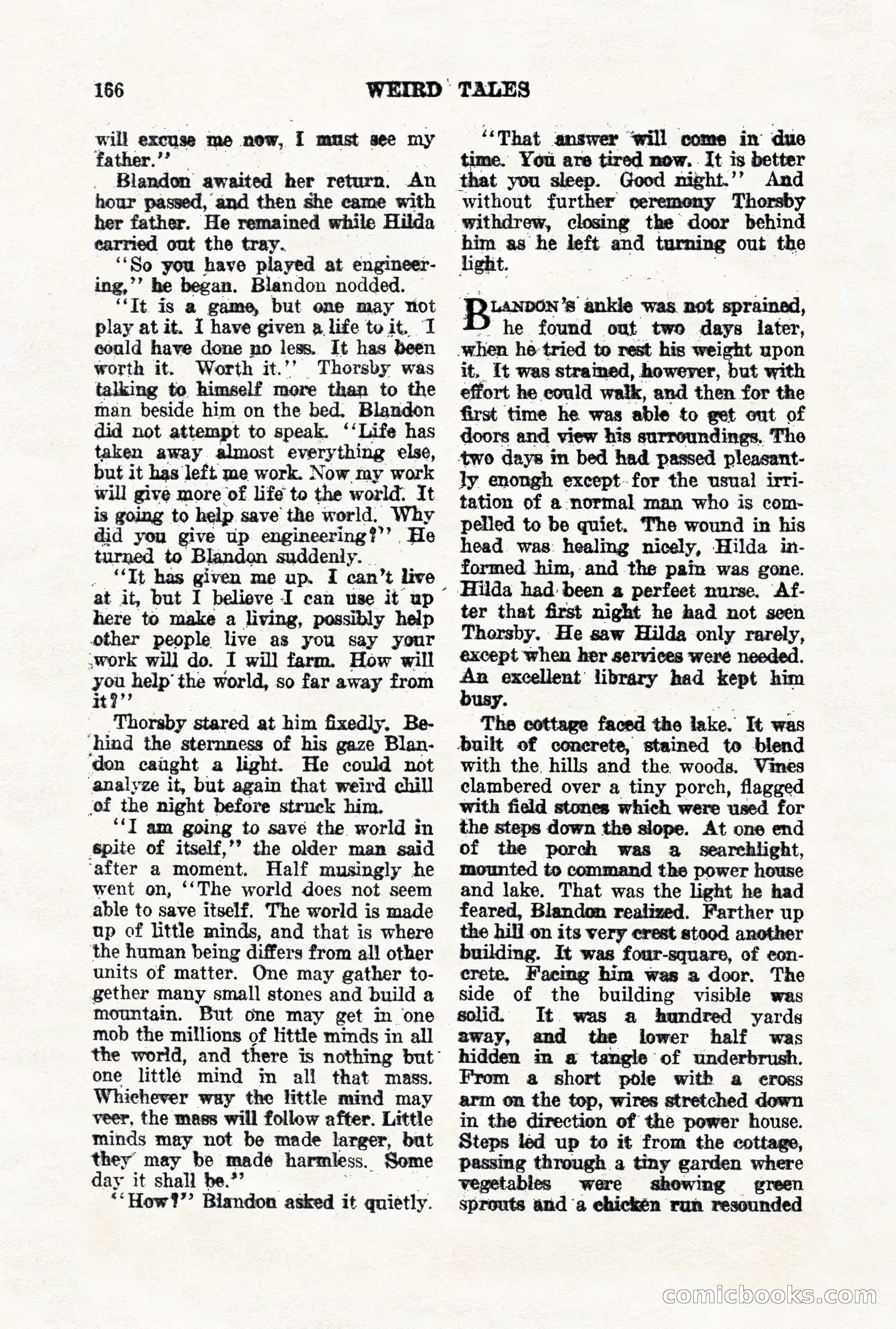 Weird Tales, Vol. VII, No. 2 — page 24 of 148