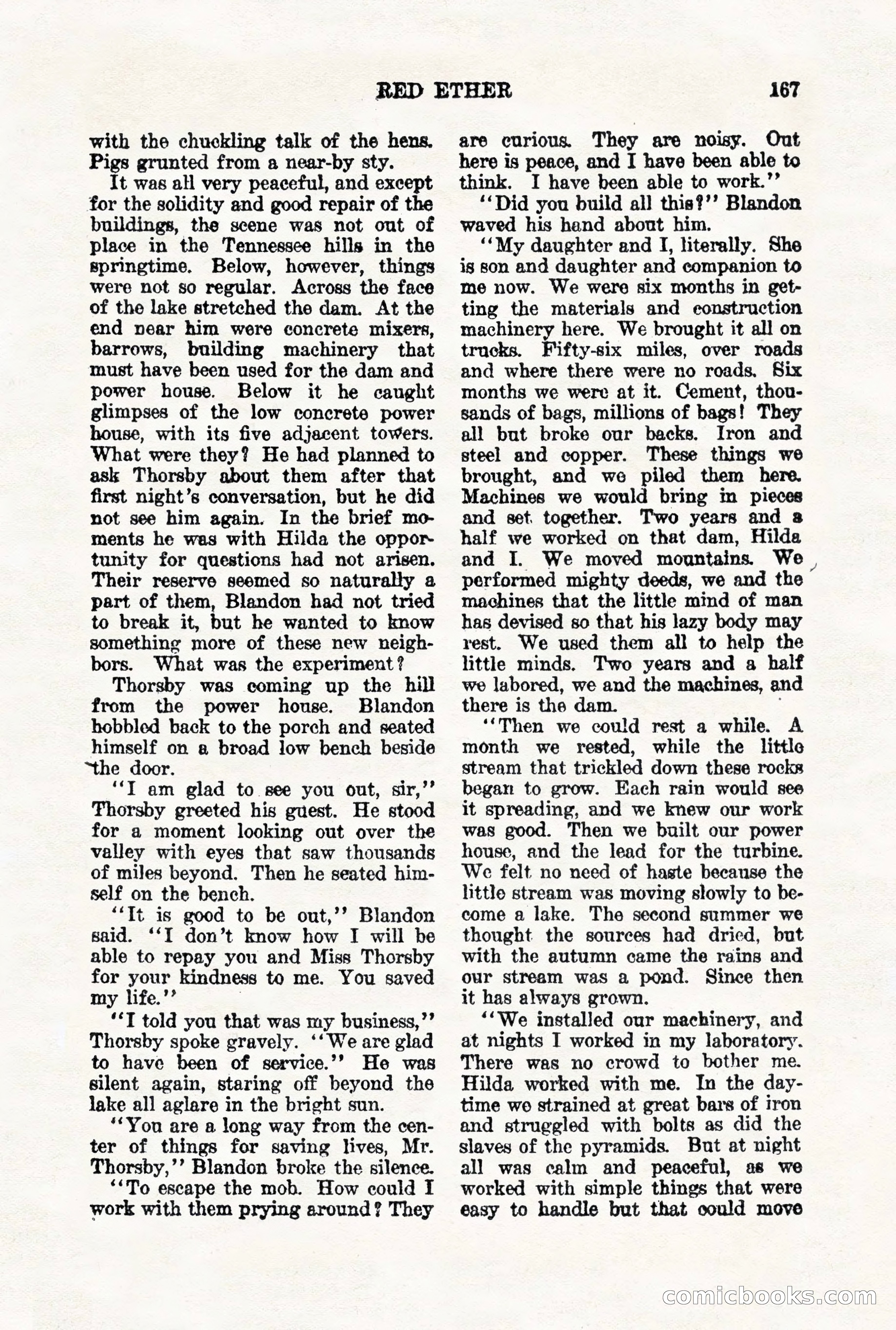 Weird Tales, Vol. VII, No. 2 — page 25 of 148