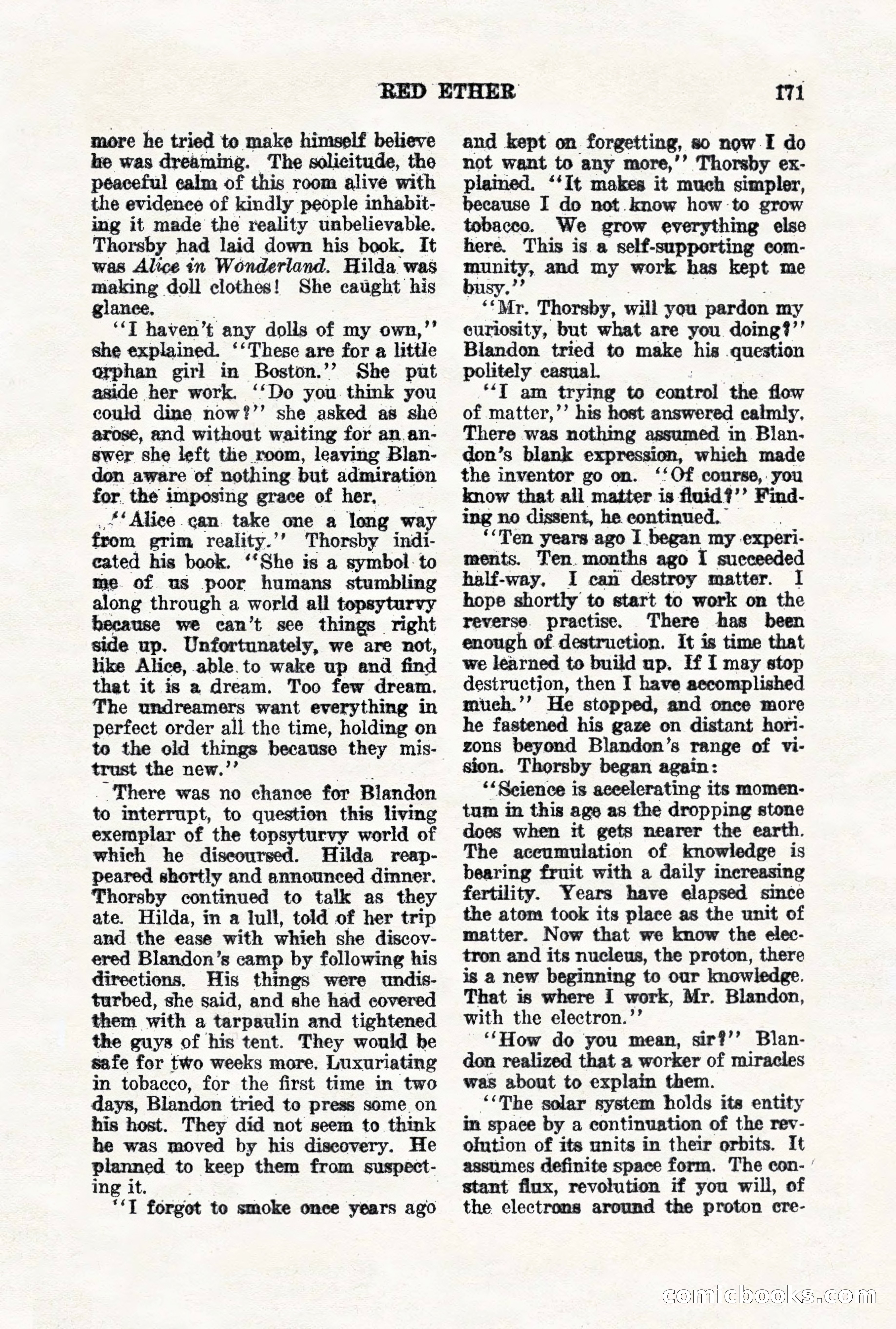Weird Tales, Vol. VII, No. 2 — page 29 of 148