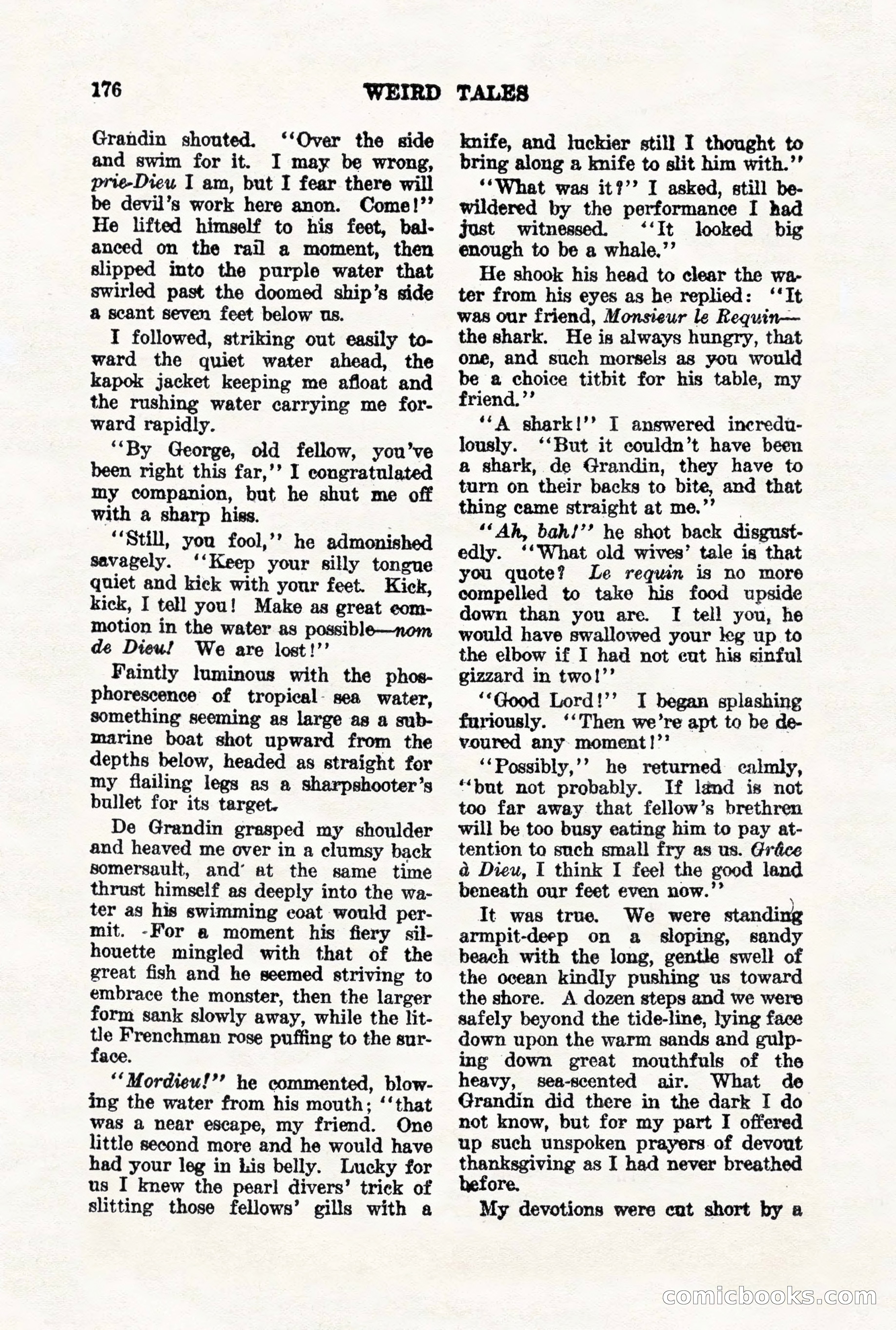 Weird Tales, Vol. VII, No. 2 — page 34 of 148
