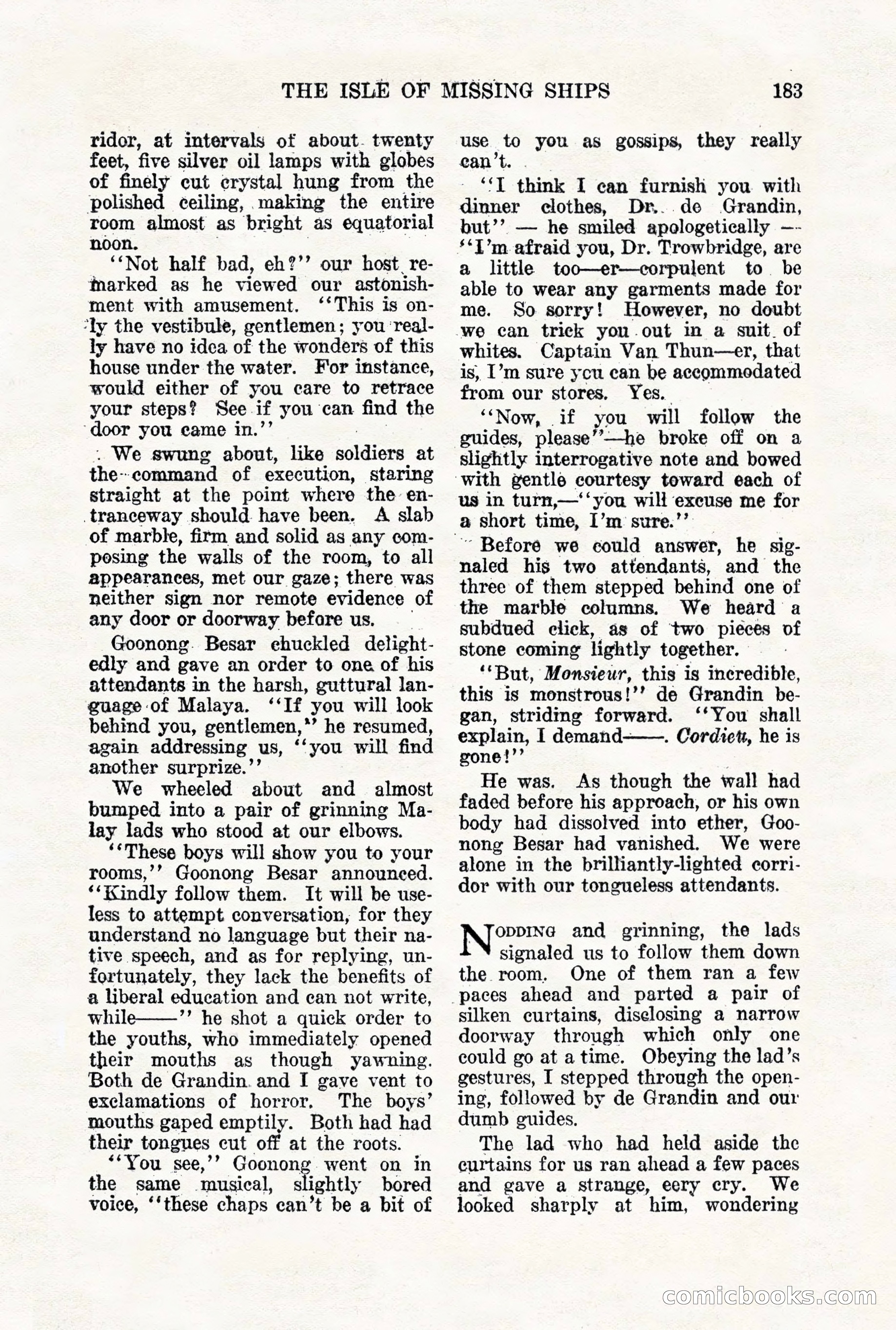 Weird Tales, Vol. VII, No. 2 — page 41 of 148
