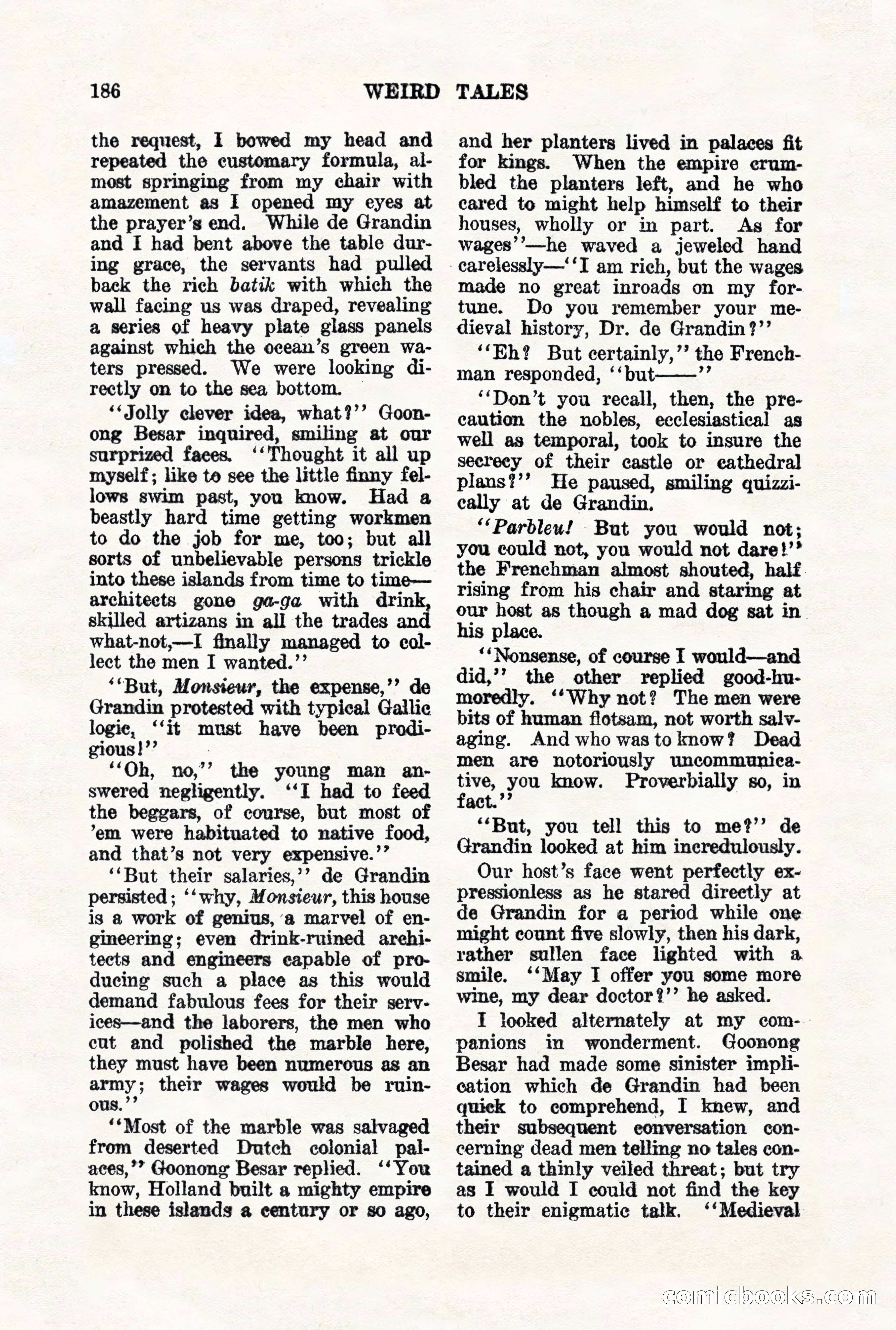 Weird Tales, Vol. VII, No. 2 — page 44 of 148