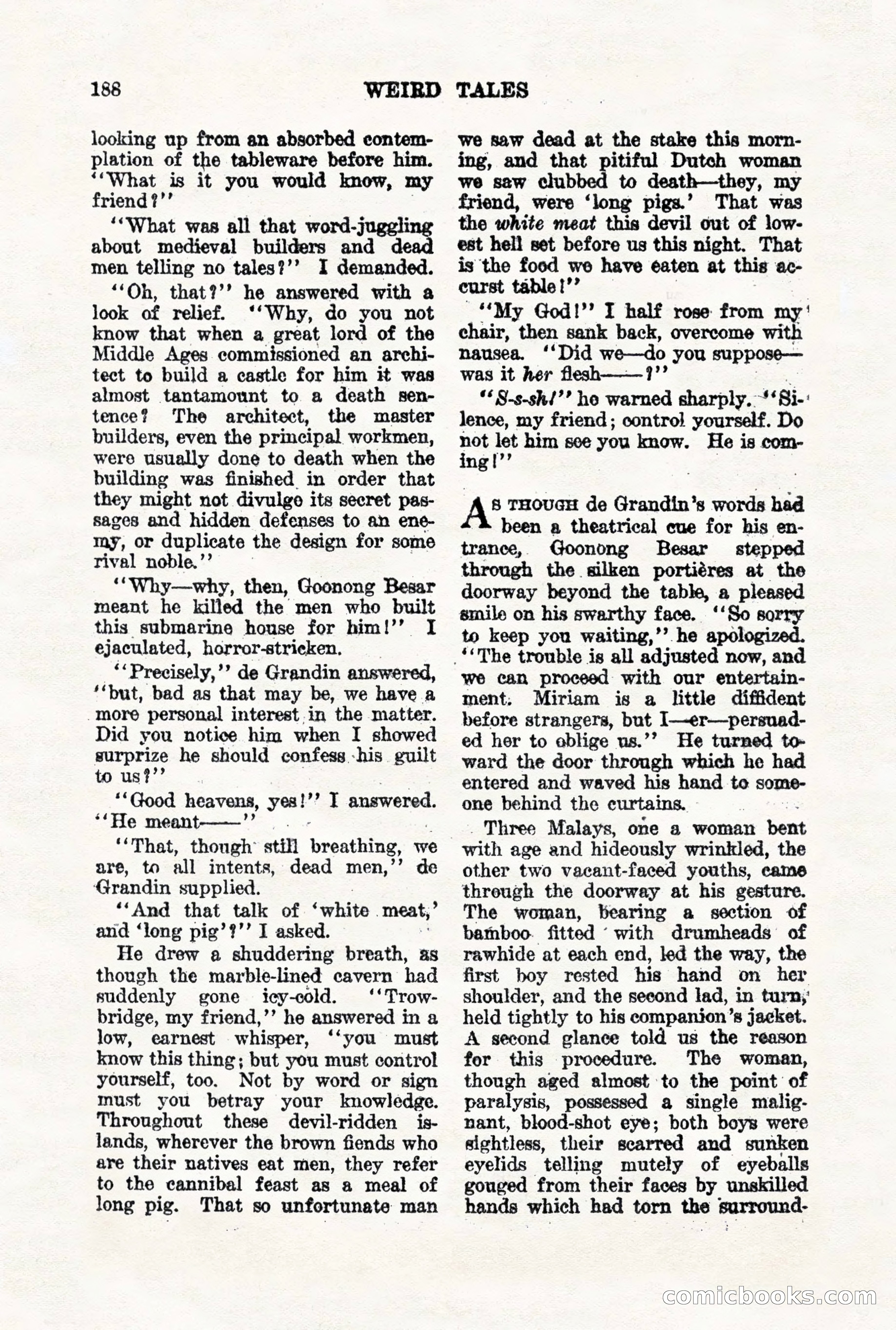 Weird Tales, Vol. VII, No. 2 — page 46 of 148