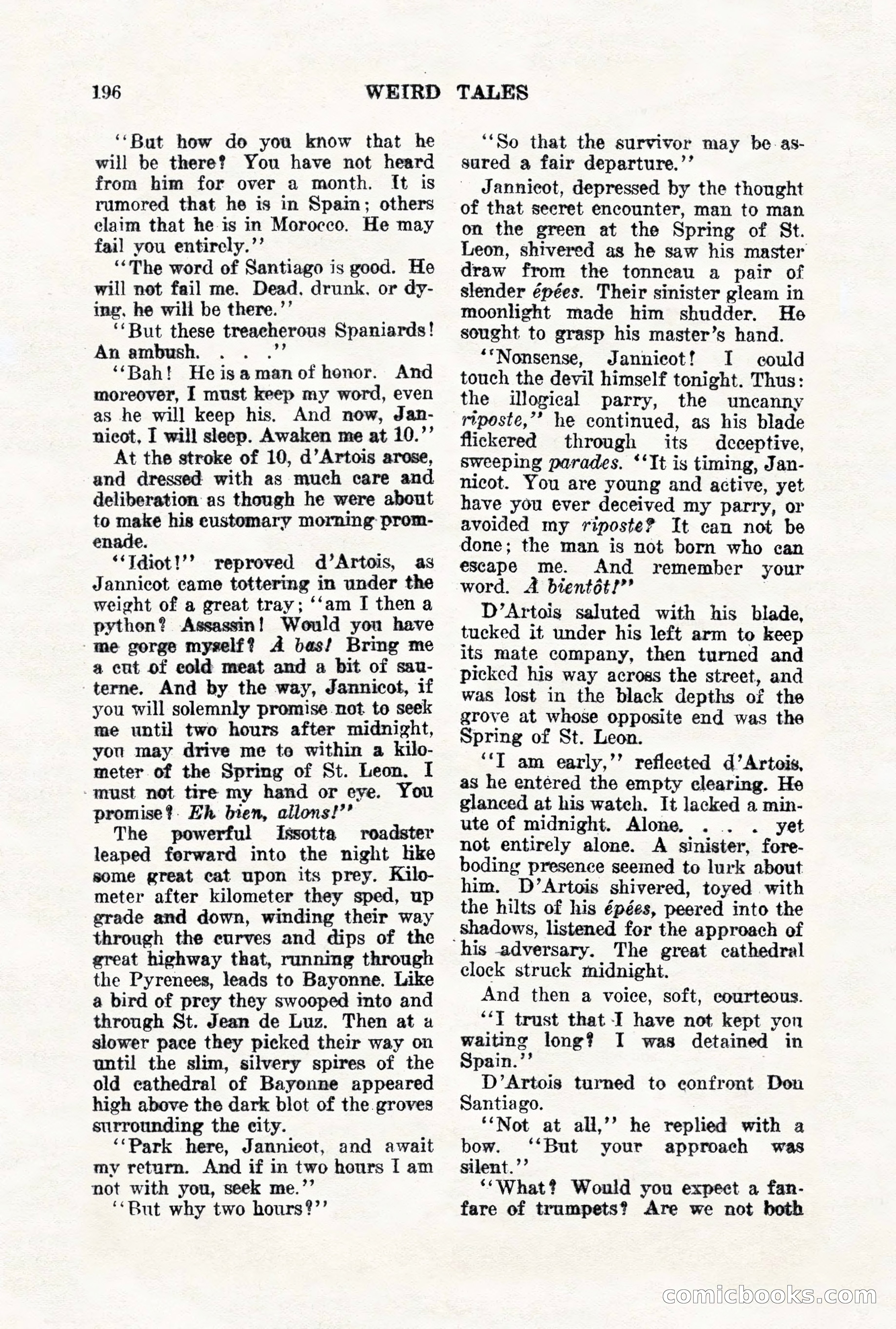 Weird Tales, Vol. VII, No. 2 — page 54 of 148
