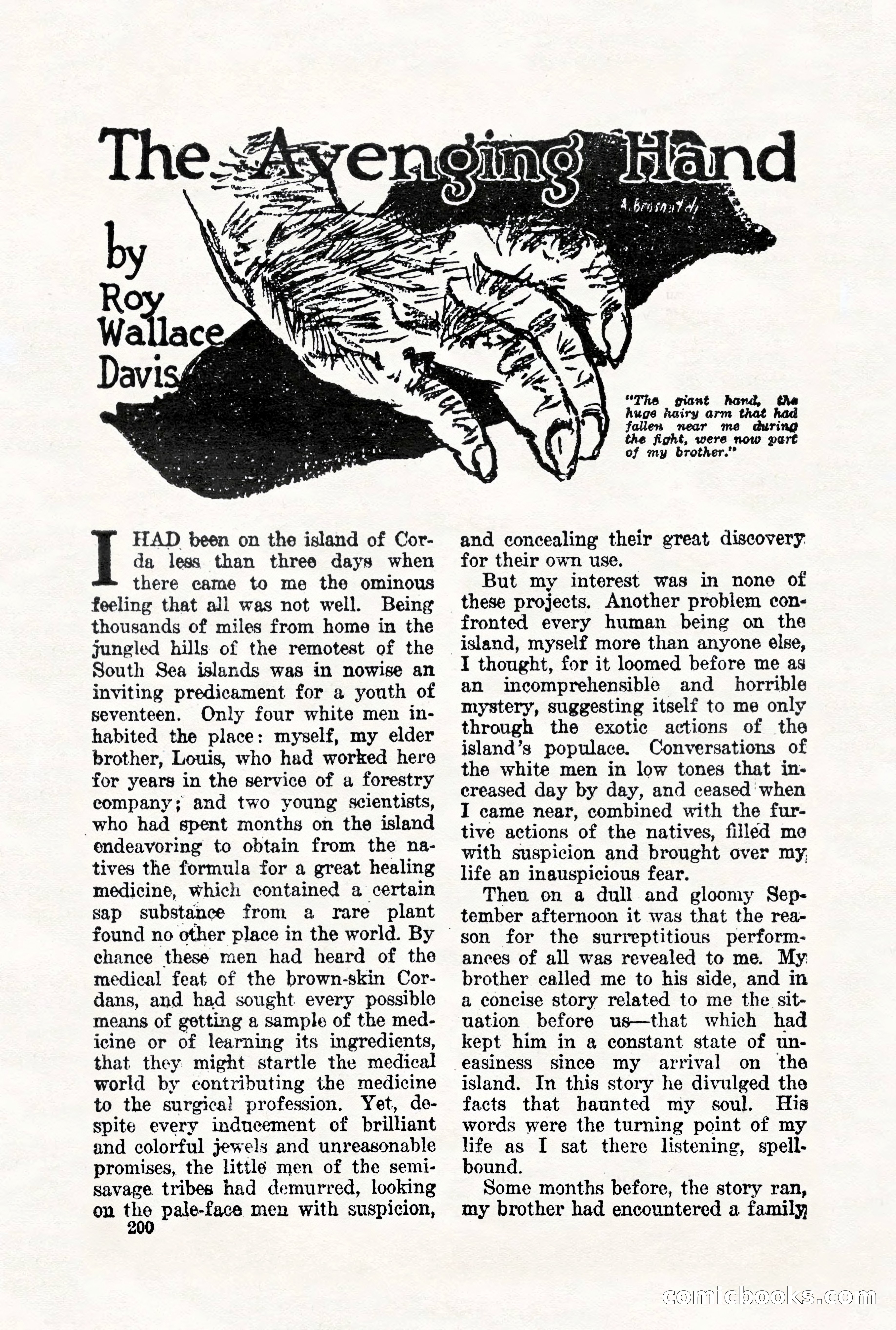 Weird Tales, Vol. VII, No. 2 — page 58 of 148