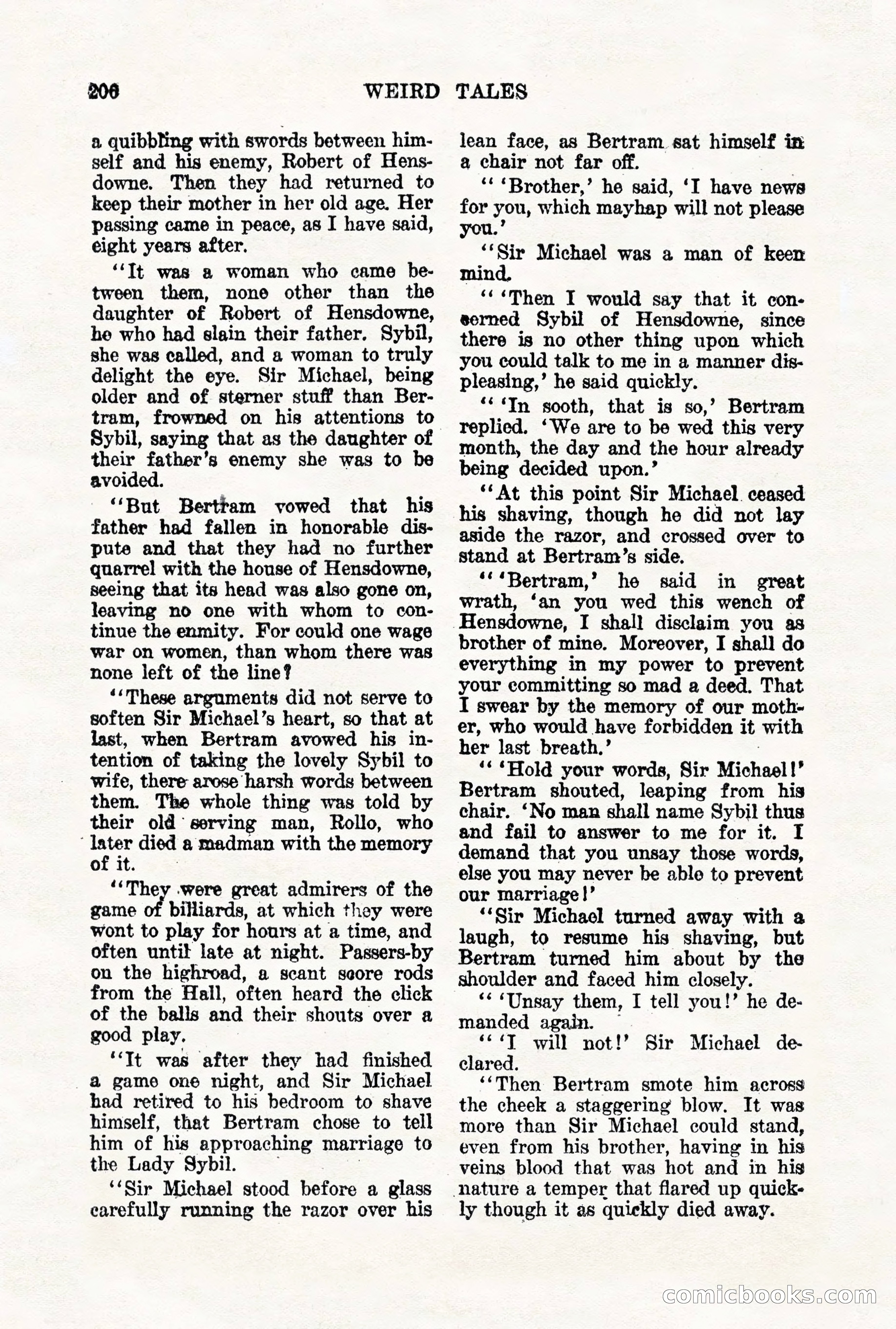 Weird Tales, Vol. VII, No. 2 — page 64 of 148