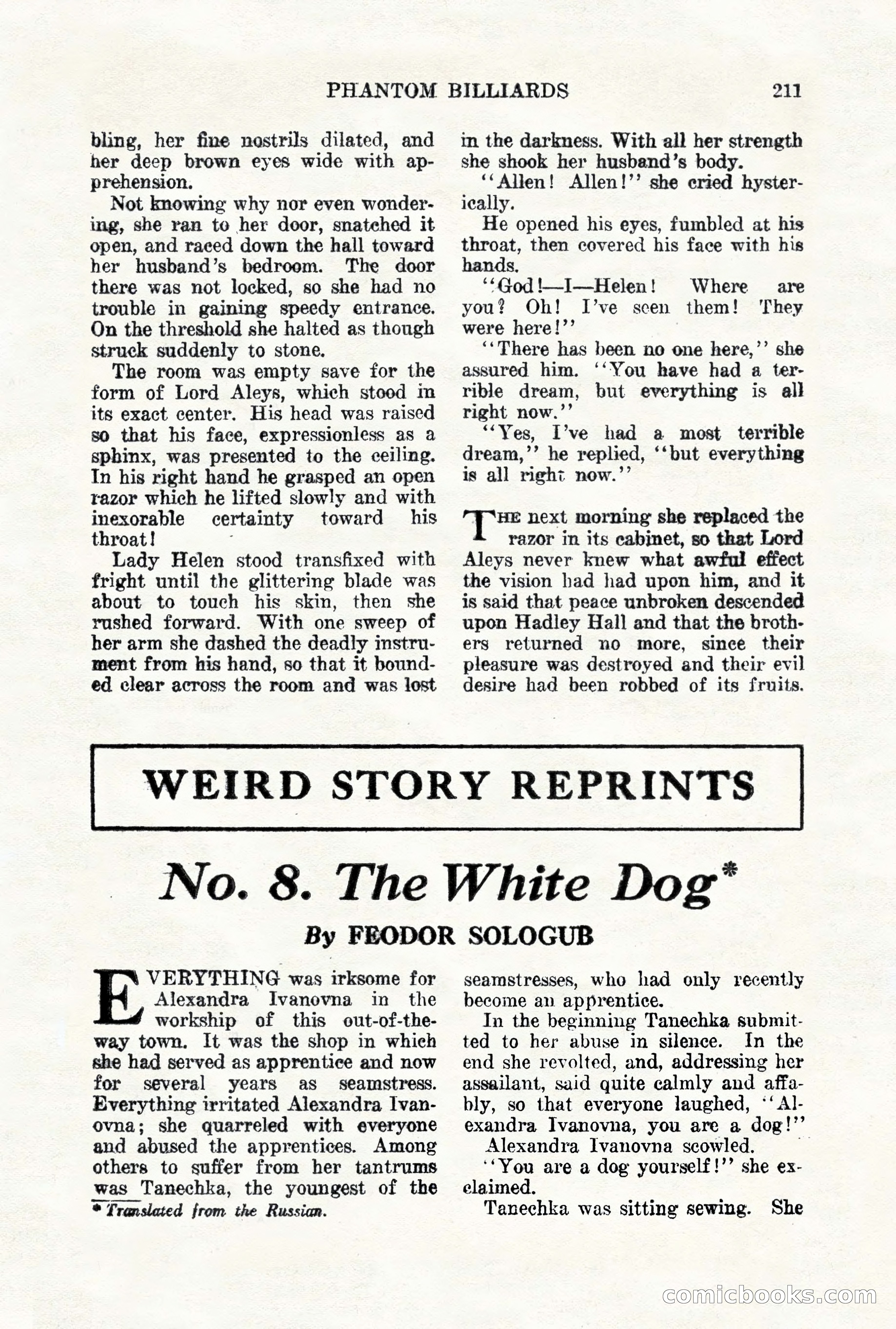 Weird Tales, Vol. VII, No. 2 — page 69 of 148