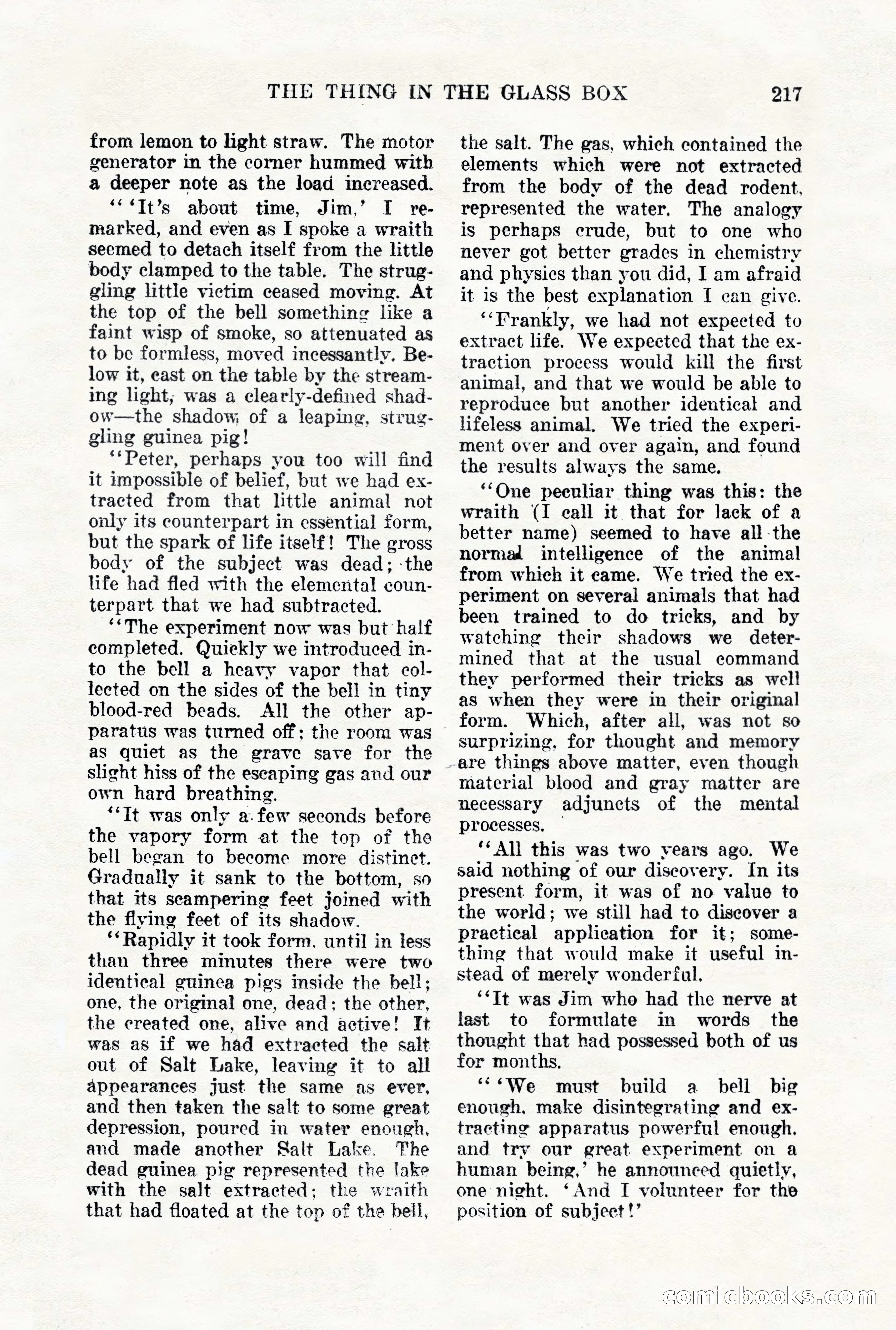 Weird Tales, Vol. VII, No. 2 — page 75 of 148