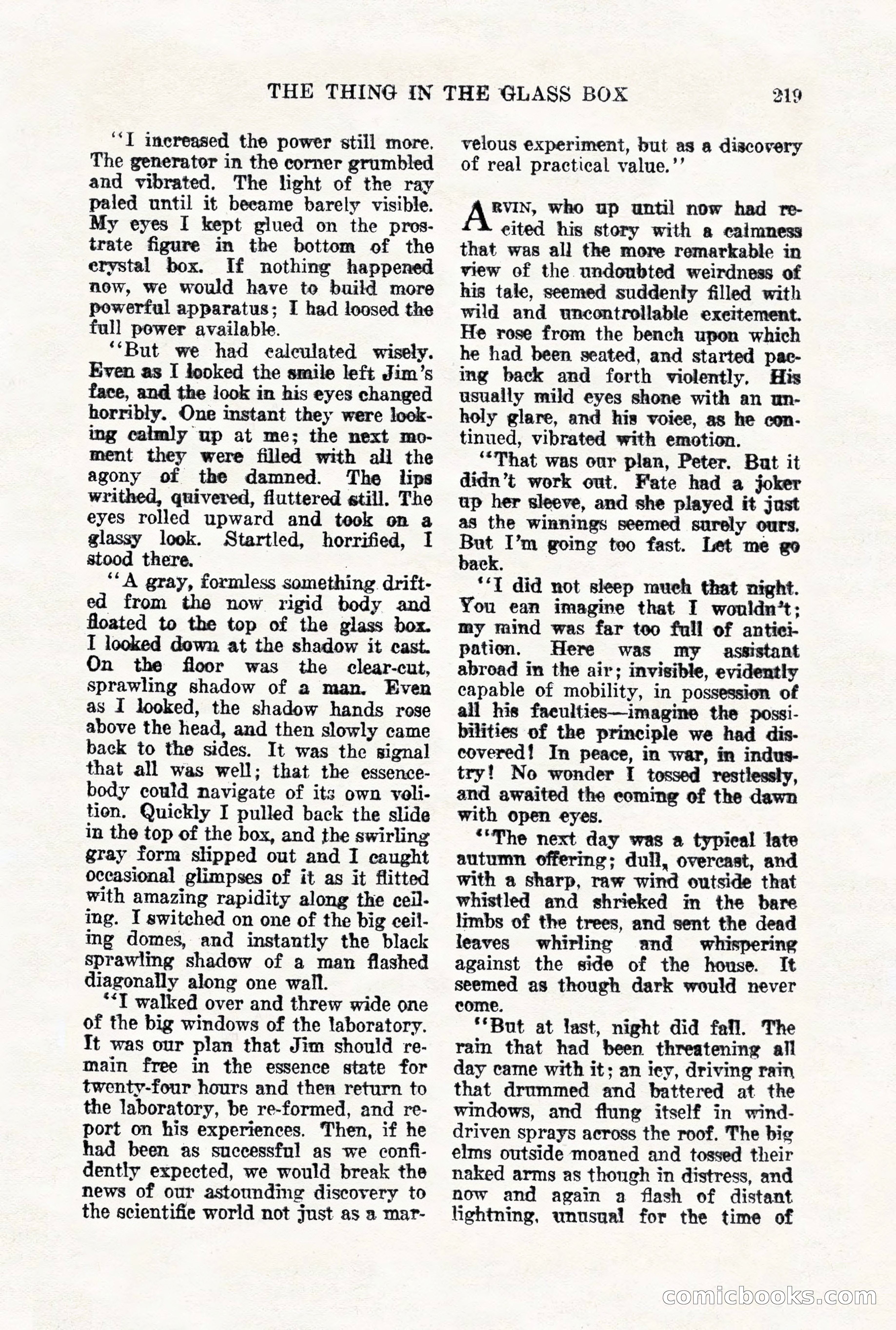 Weird Tales, Vol. VII, No. 2 — page 77 of 148