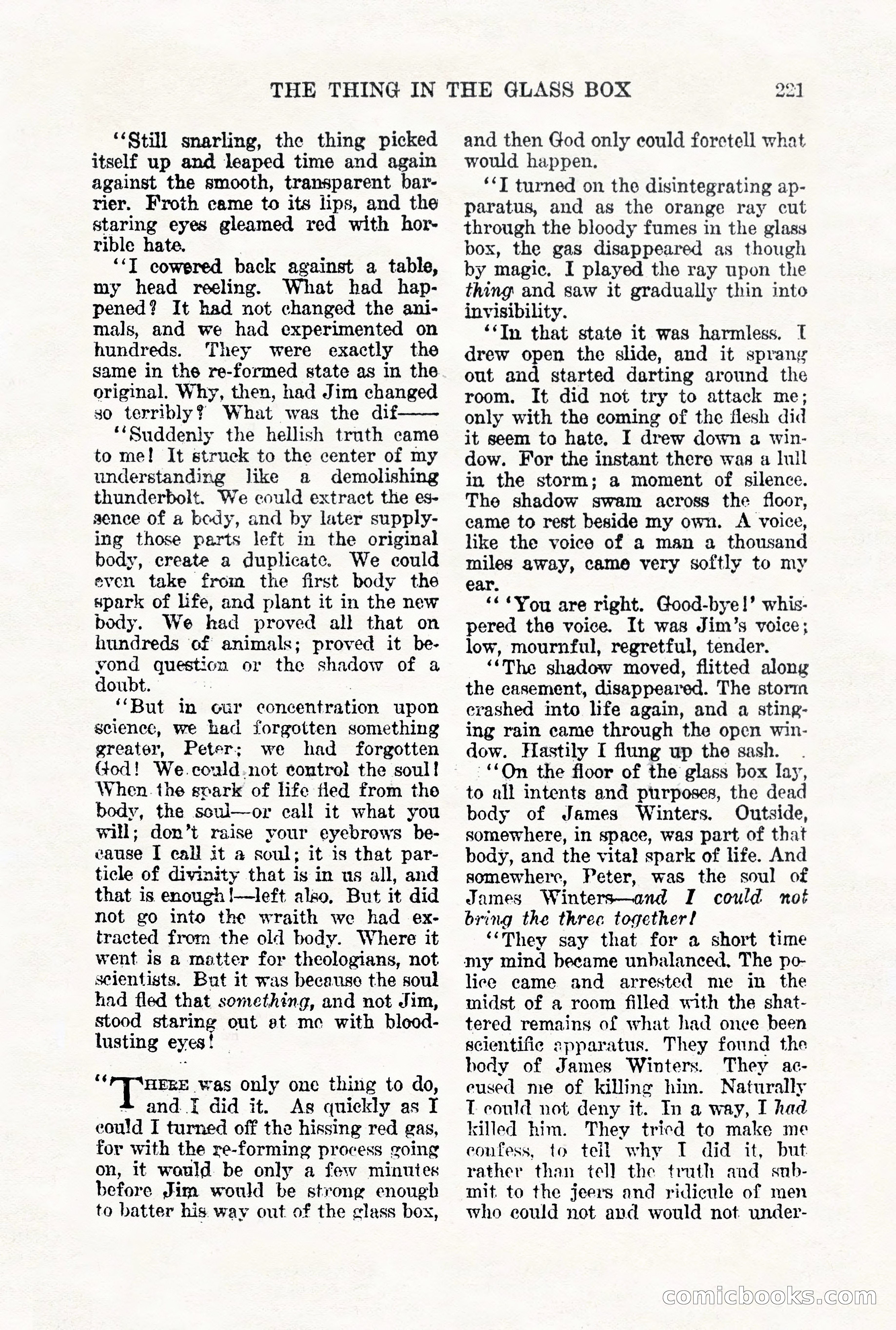 Weird Tales, Vol. VII, No. 2 — page 79 of 148
