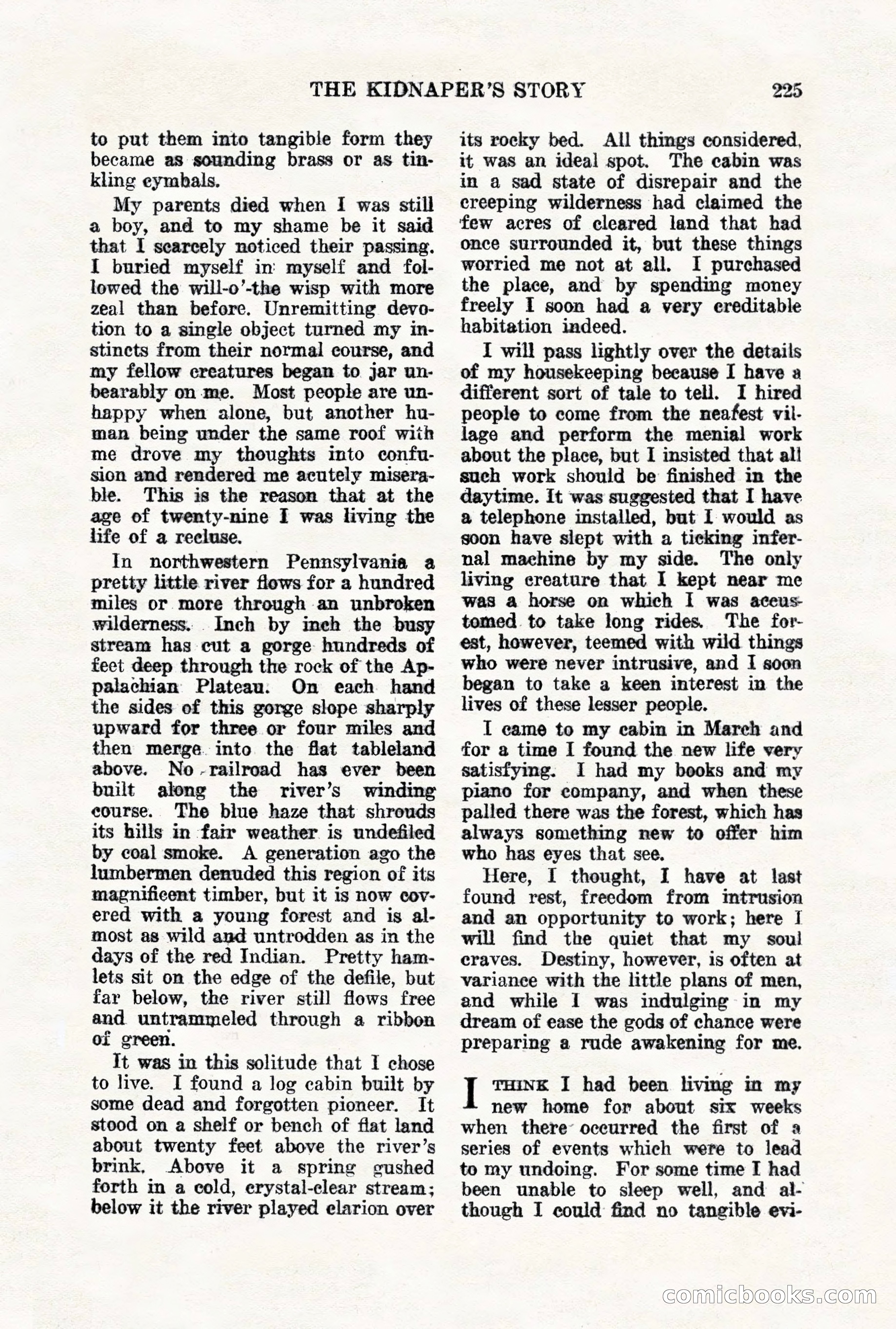 Weird Tales, Vol. VII, No. 2 — page 83 of 148