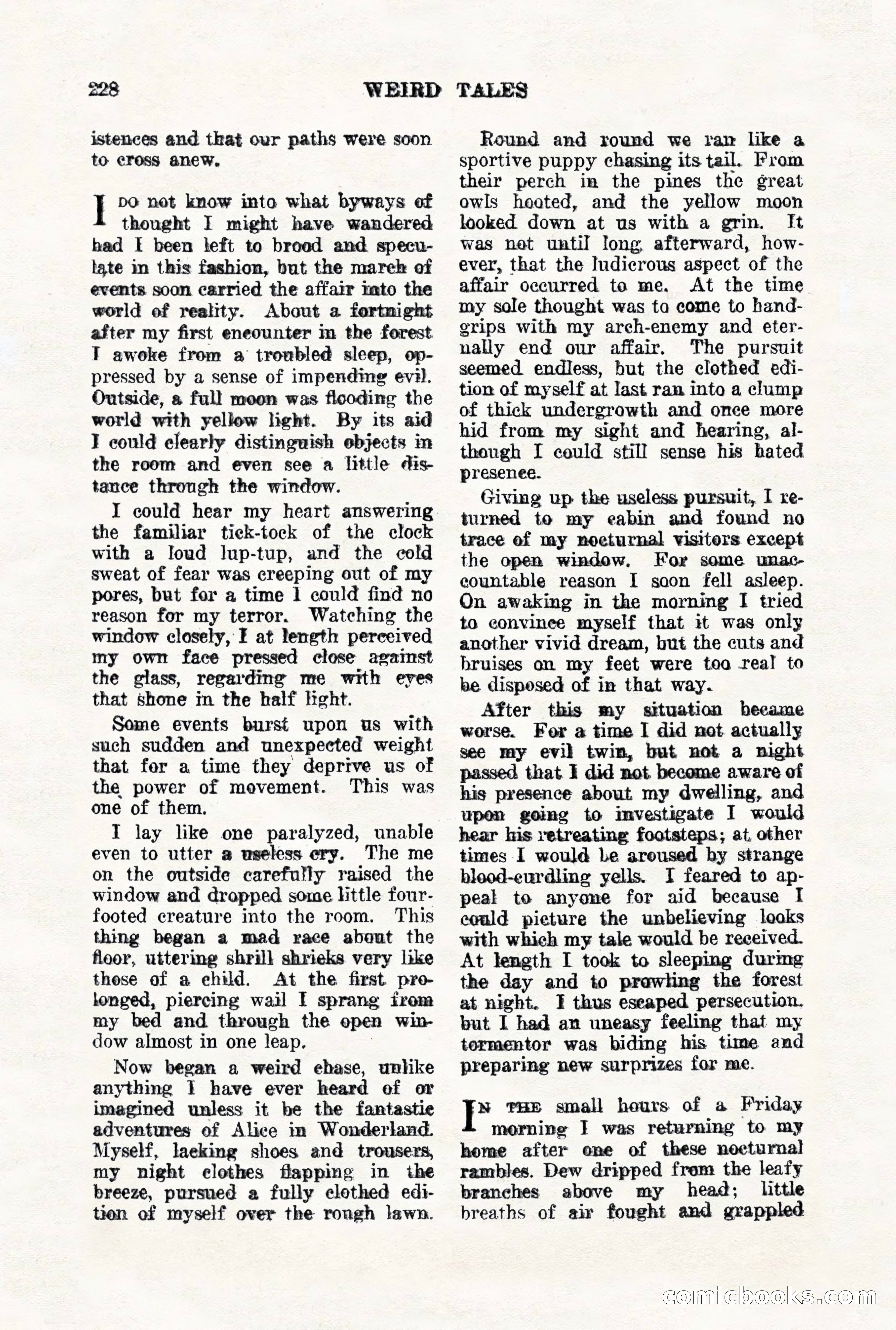 Weird Tales, Vol. VII, No. 2 — page 86 of 148