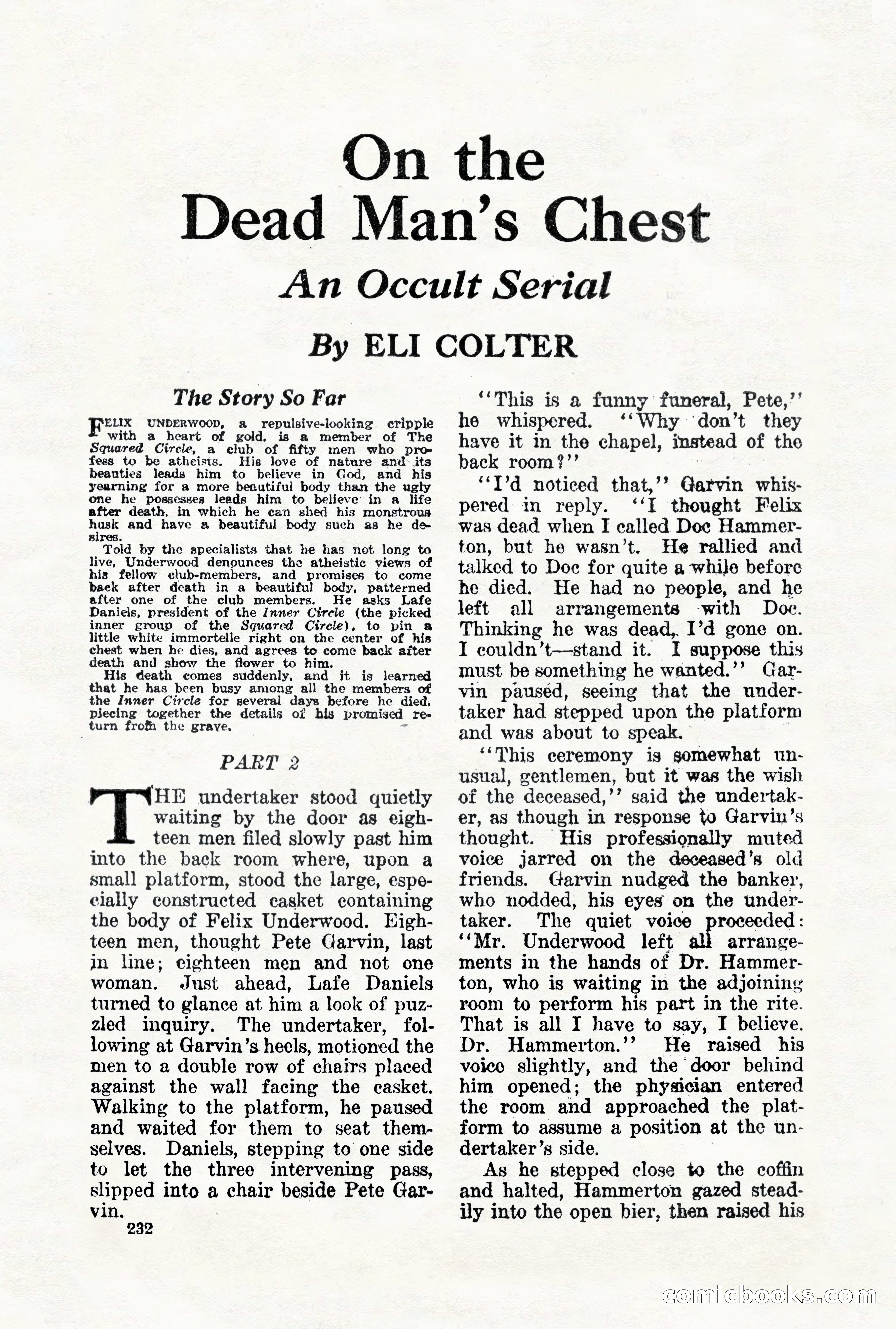 Weird Tales, Vol. VII, No. 2 — page 90 of 148