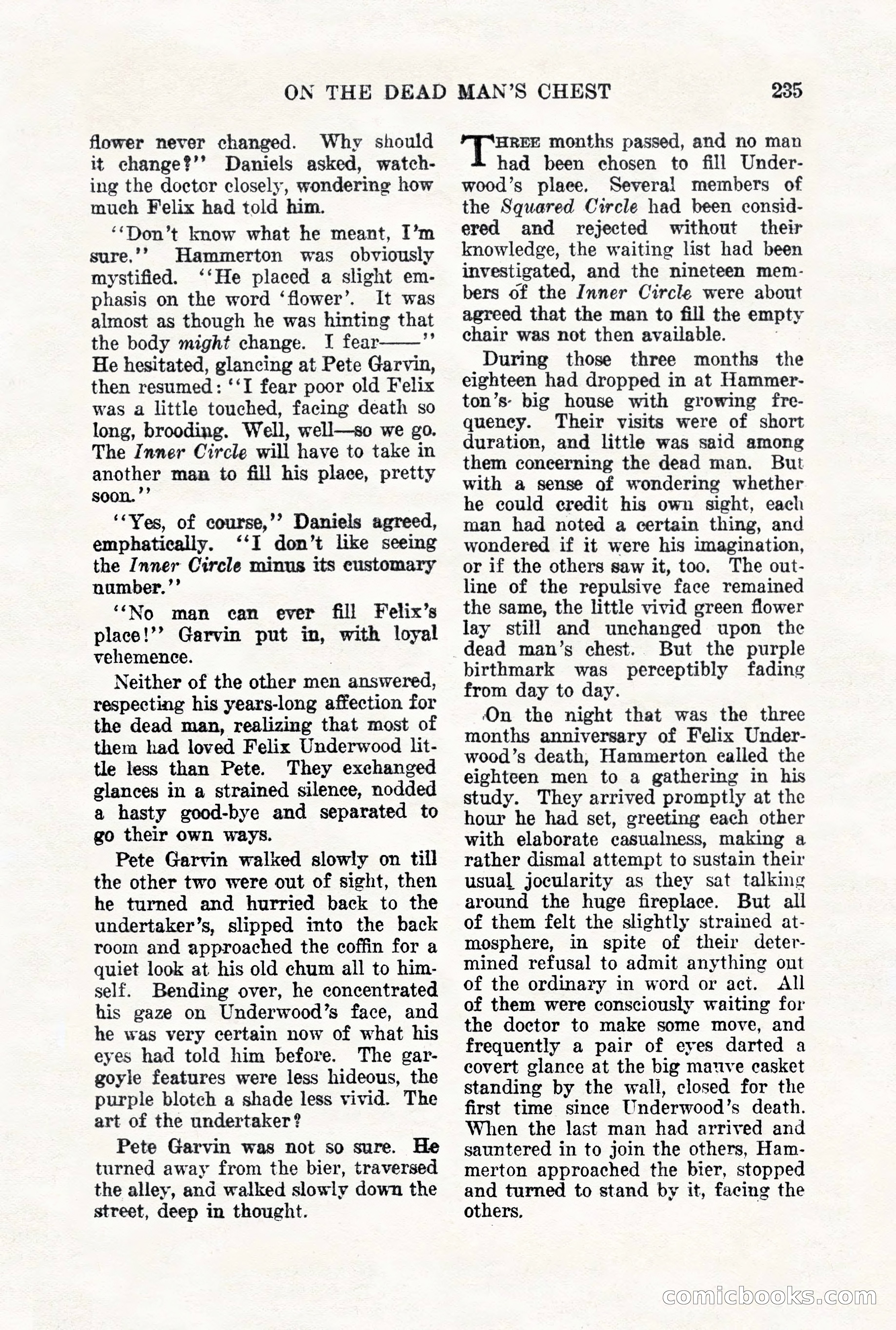 Weird Tales, Vol. VII, No. 2 — page 93 of 148