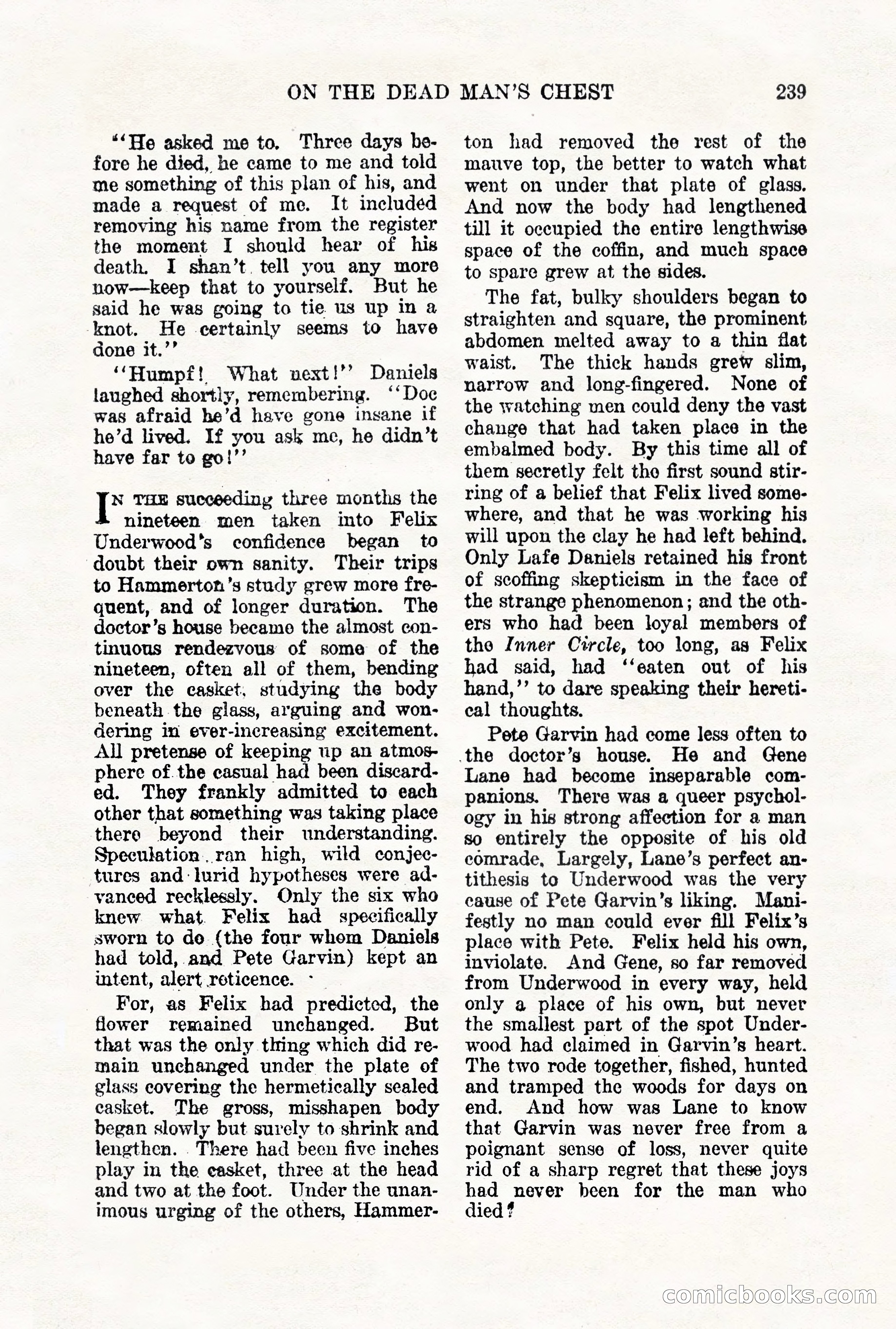 Weird Tales, Vol. VII, No. 2 — page 97 of 148