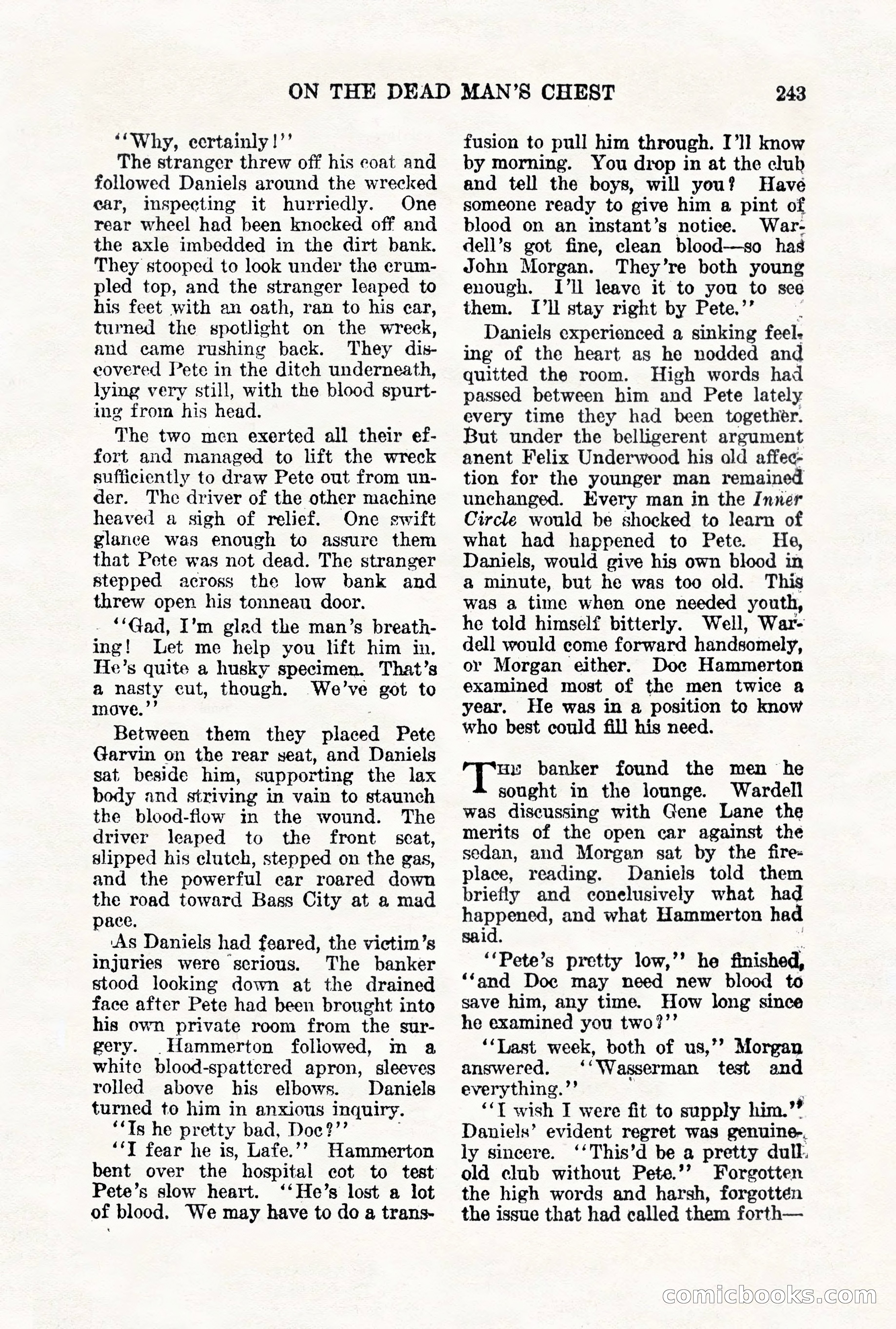 Weird Tales, Vol. VII, No. 2 — page 101 of 148