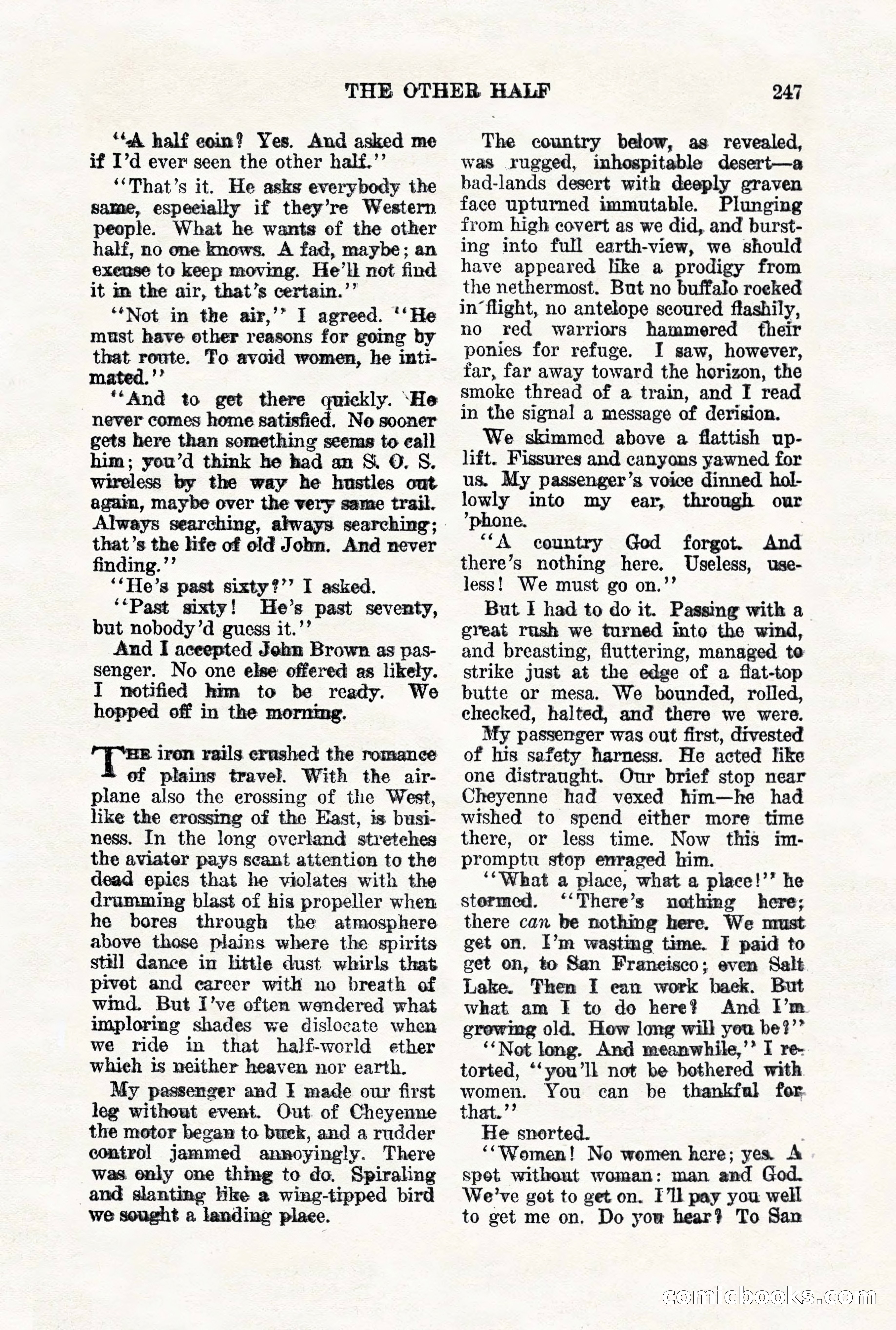 Weird Tales, Vol. VII, No. 2 — page 105 of 148