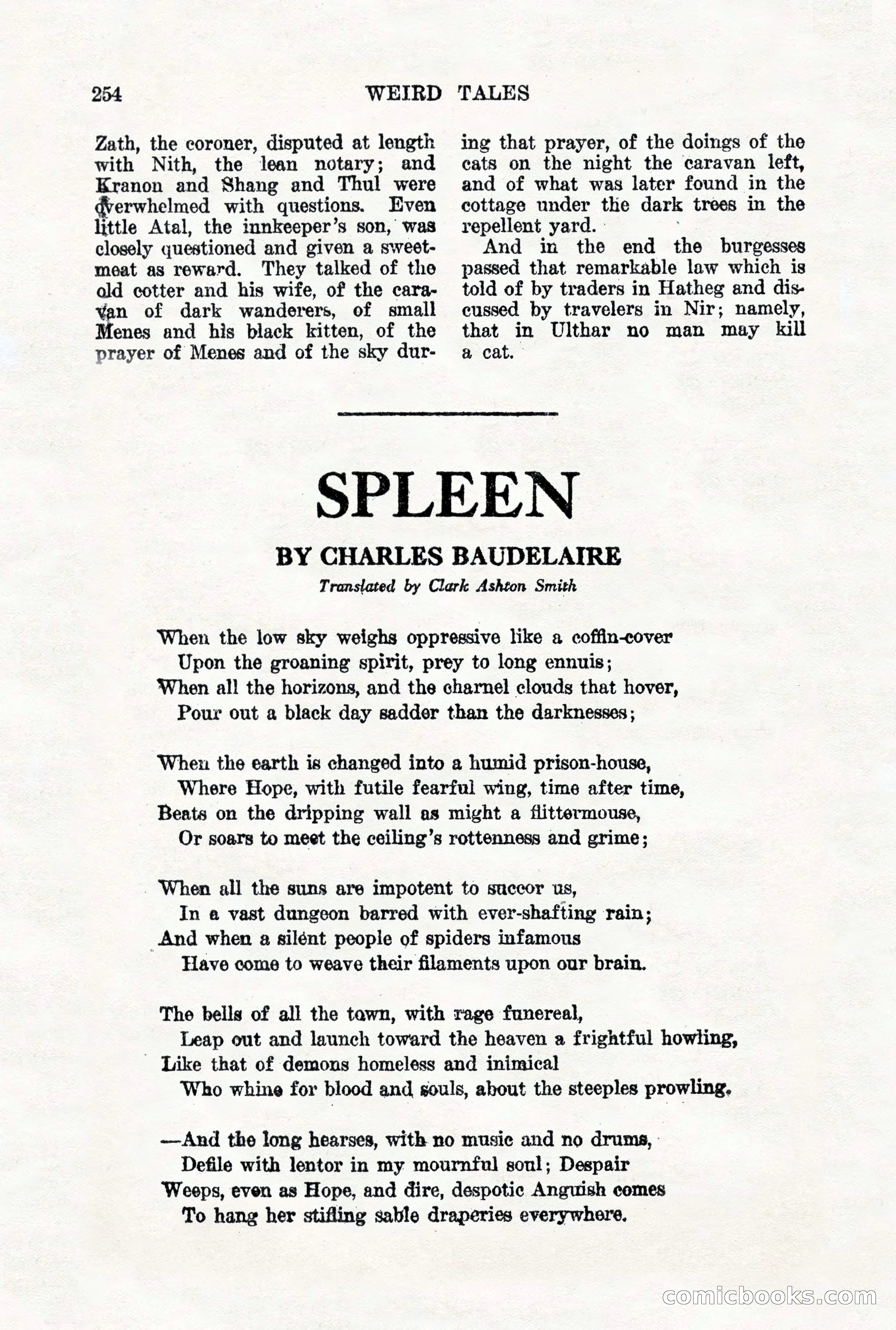Weird Tales, Vol. VII, No. 2 — page 112 of 148