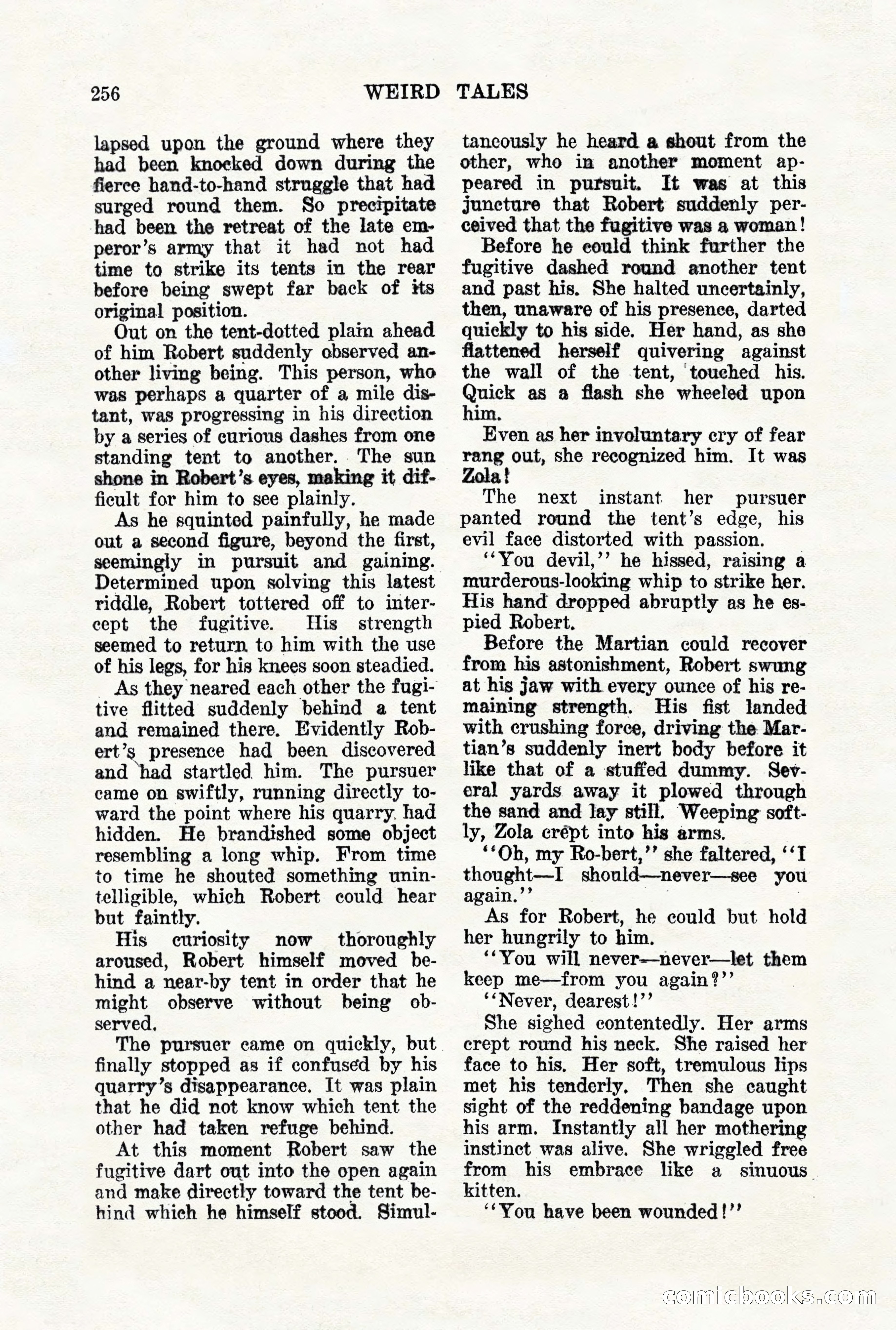 Weird Tales, Vol. VII, No. 2 — page 114 of 148
