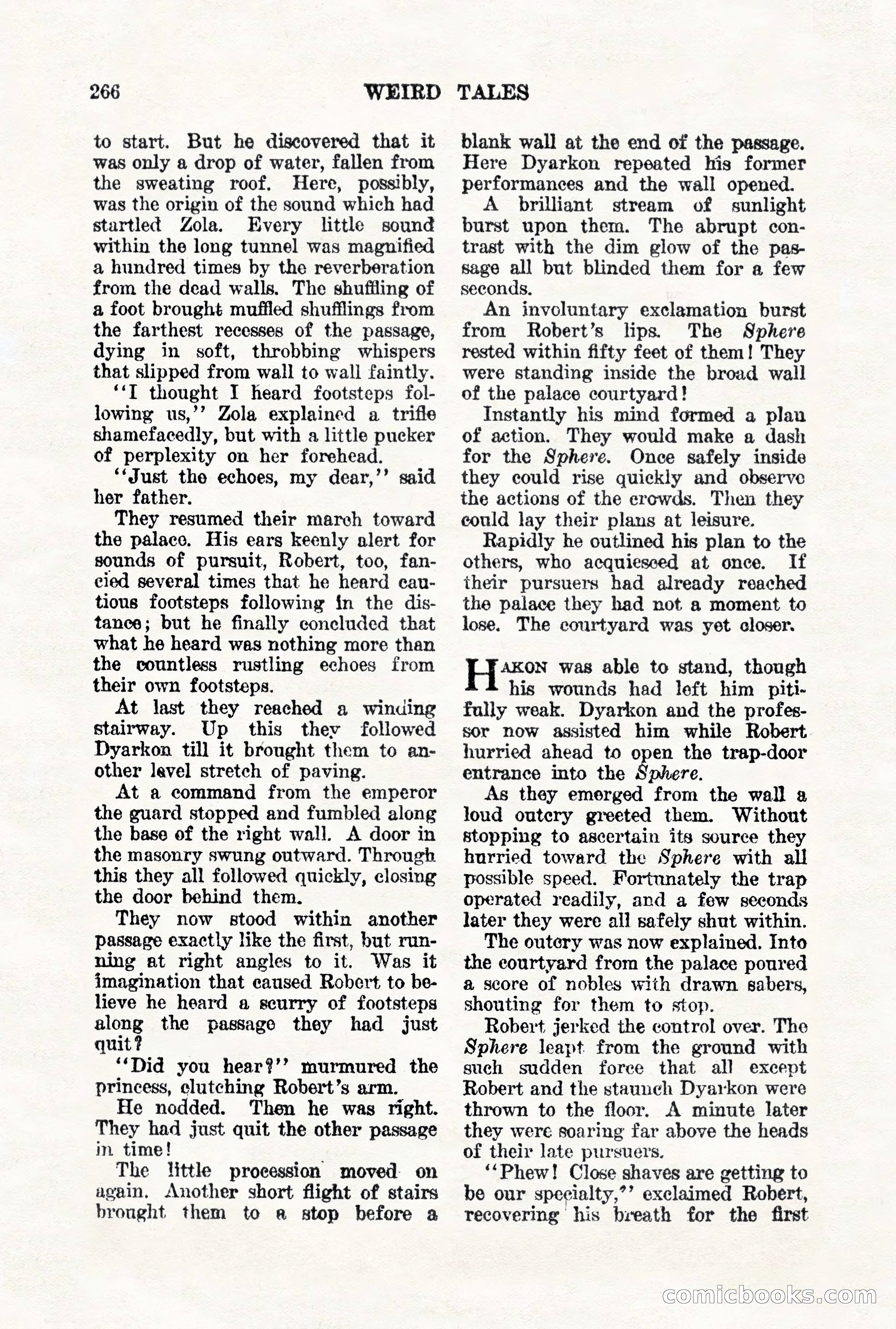 Weird Tales, Vol. VII, No. 2 — page 124 of 148