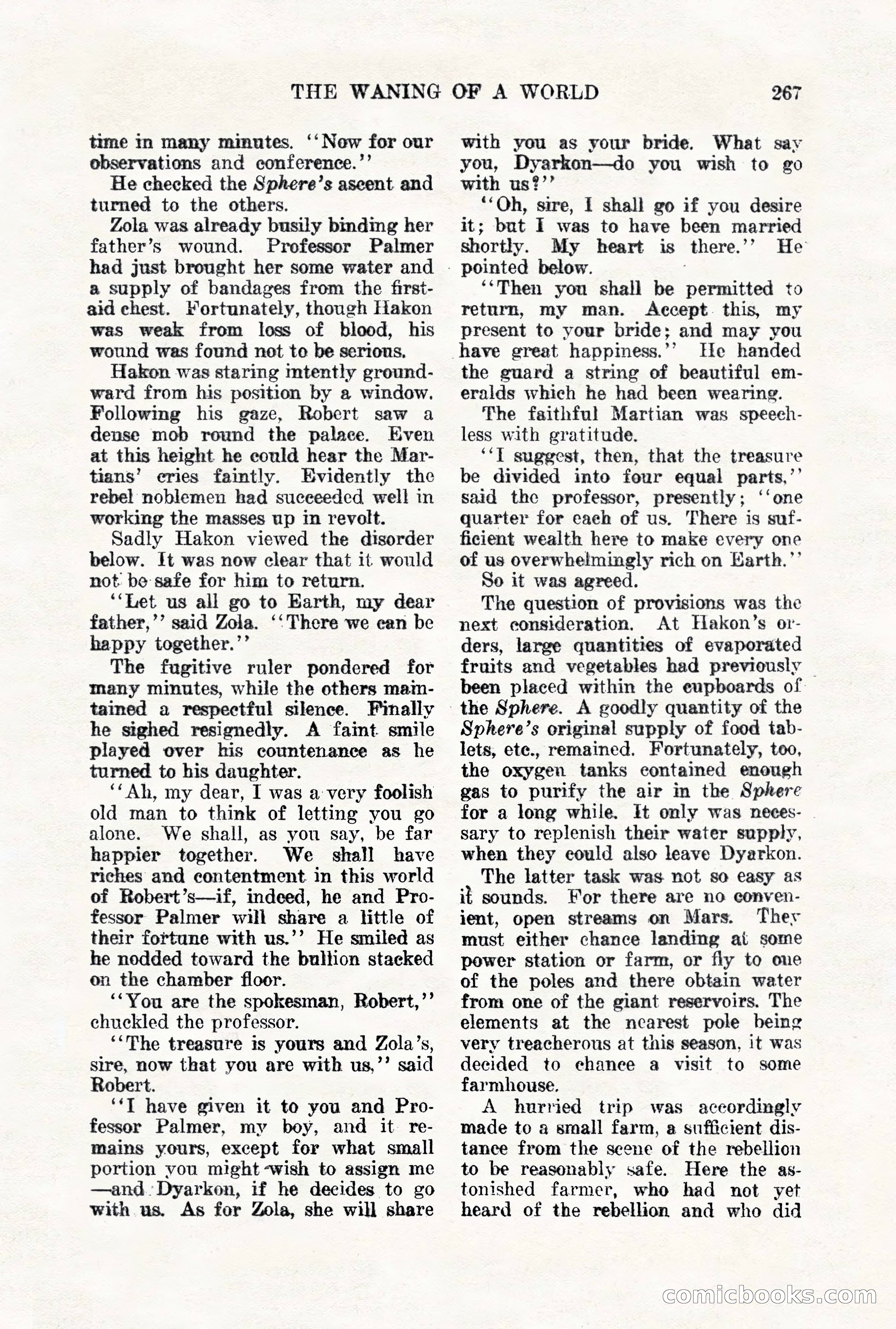 Weird Tales, Vol. VII, No. 2 — page 125 of 148