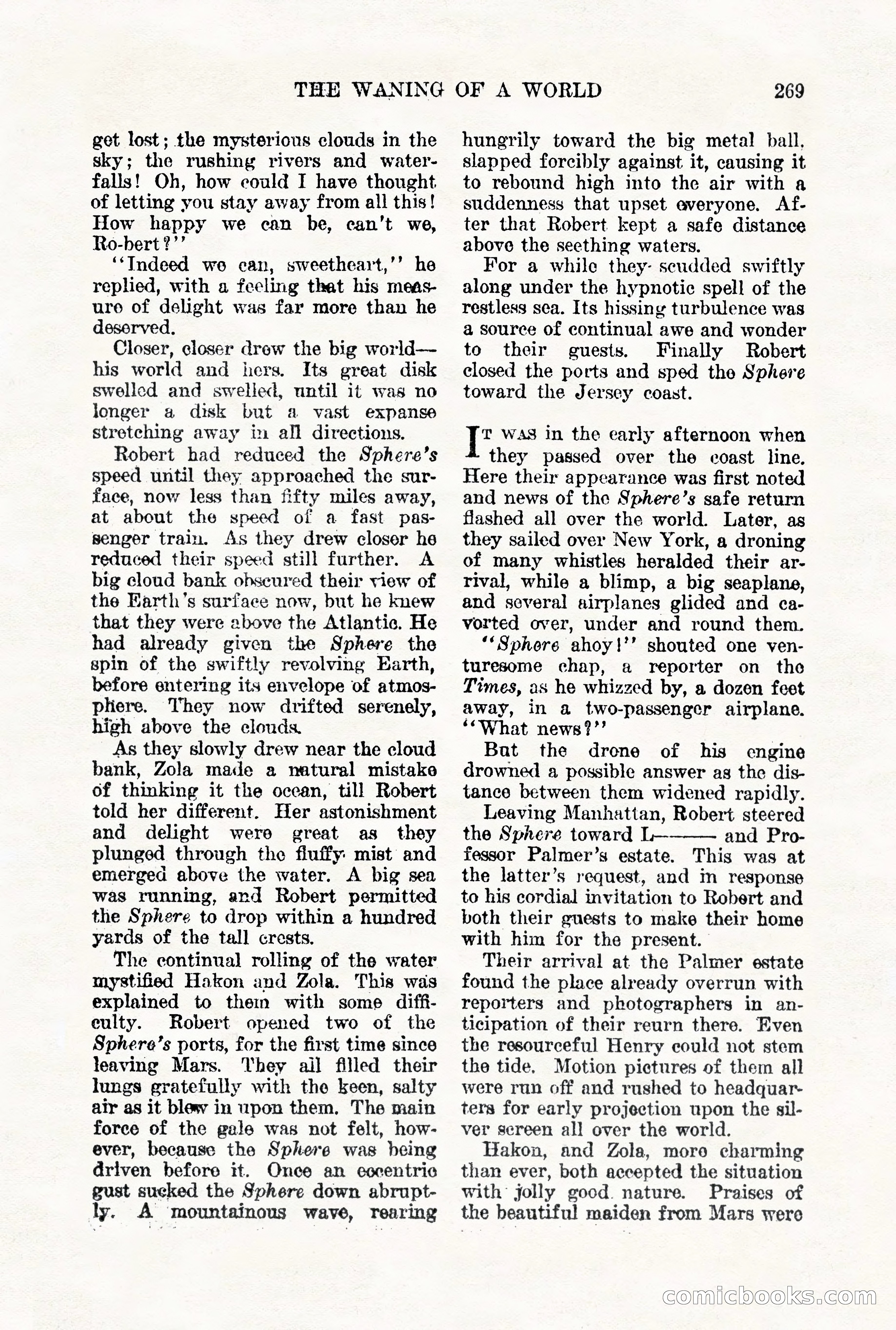 Weird Tales, Vol. VII, No. 2 — page 127 of 148