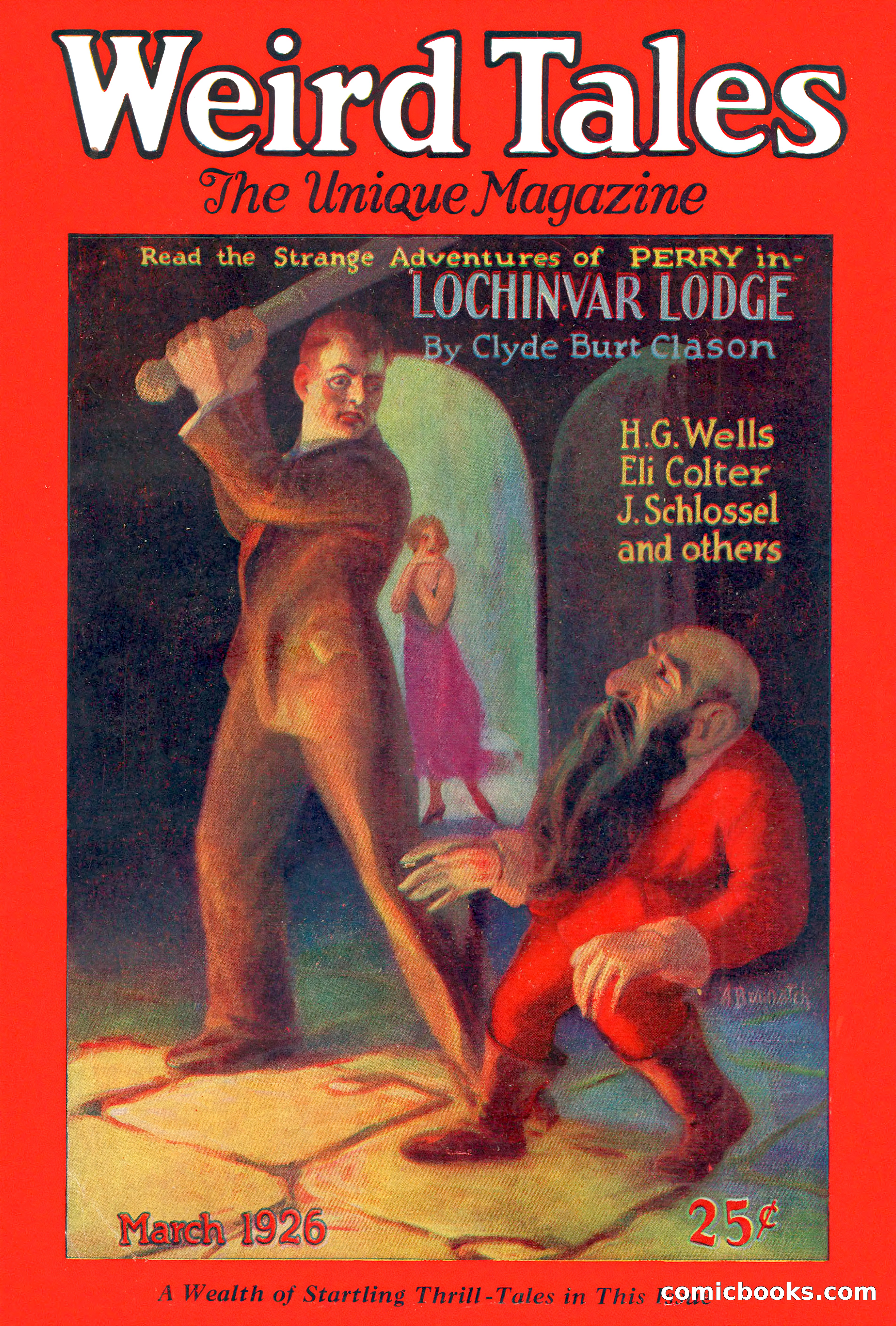 Weird Tales, Vol. 7, No. 3
