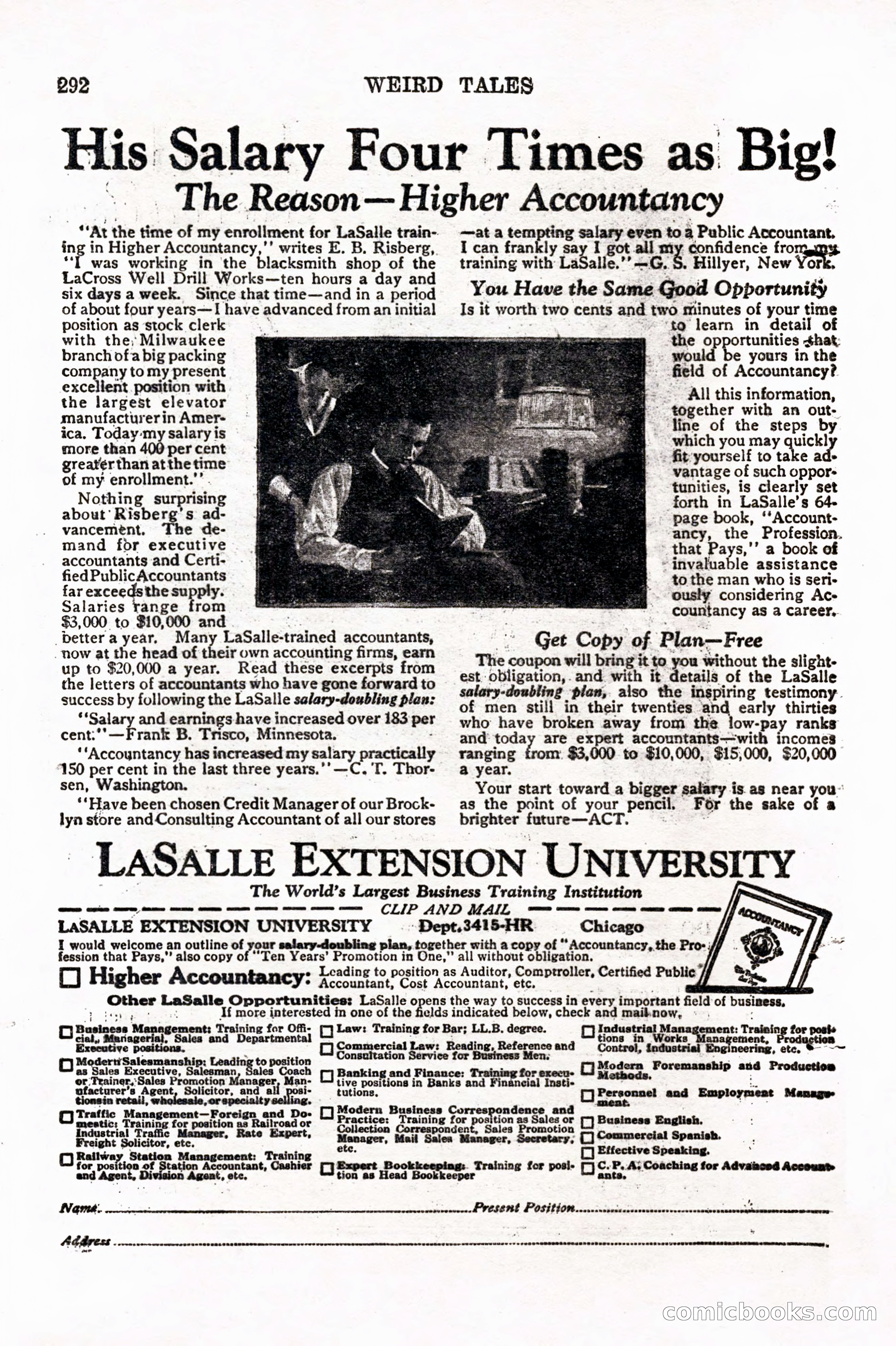 Weird Tales, Vol. 7, No. 3 — page 6 of 148